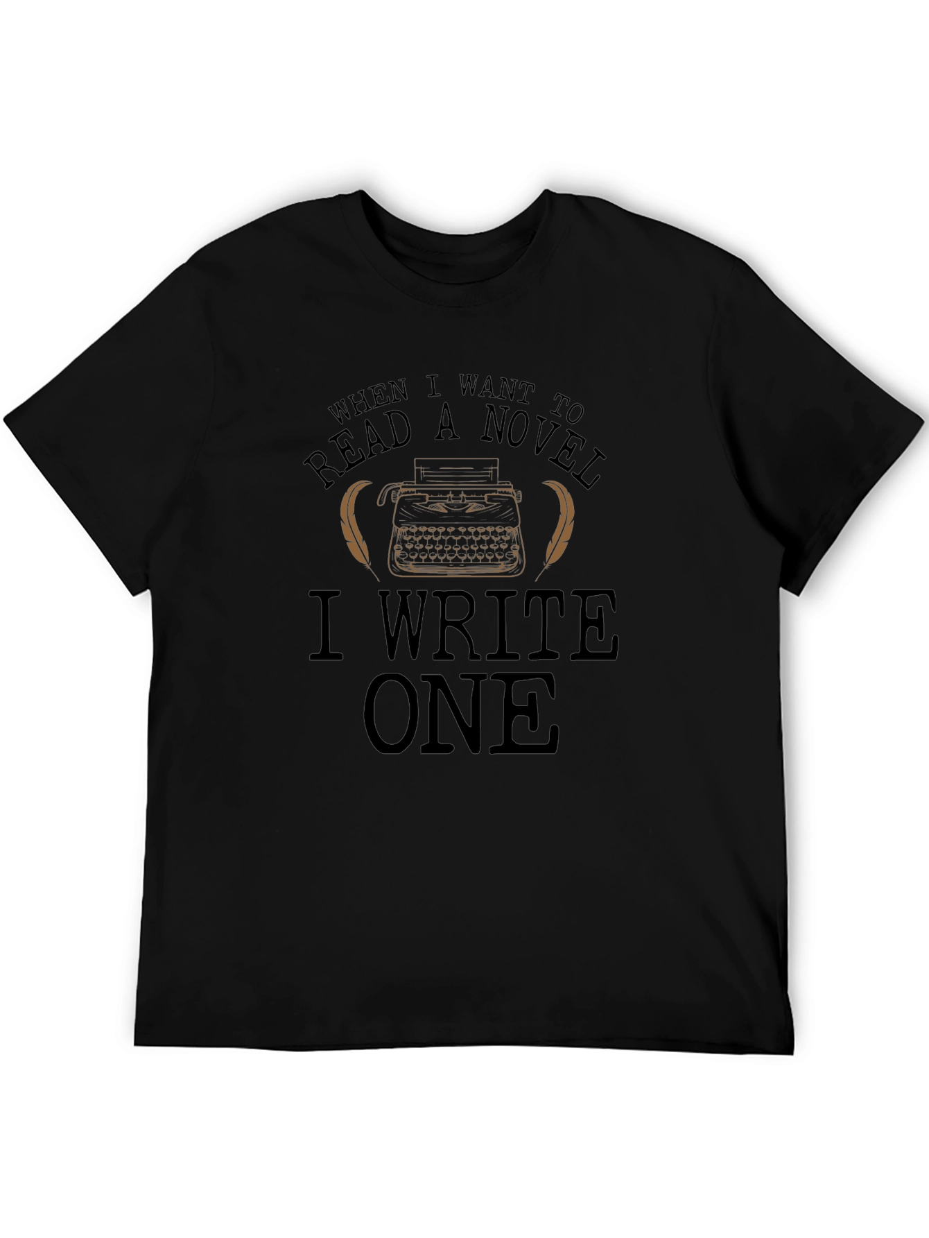 Write A Novel T-Shirt - Author Gift