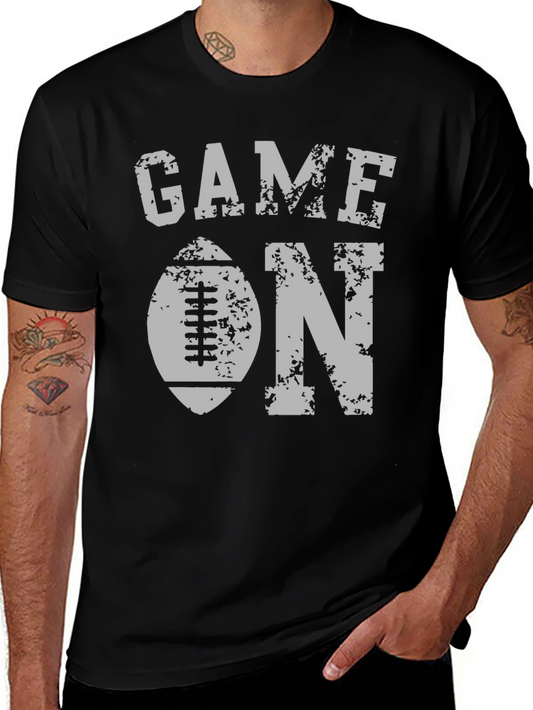 Game On Football Graphic Tee