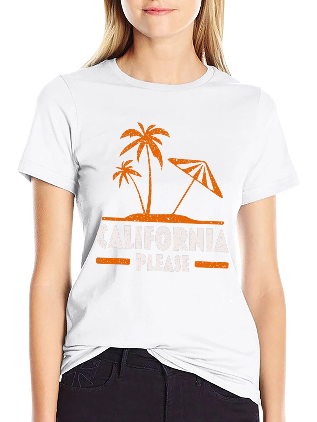 California Please Graphic Tee