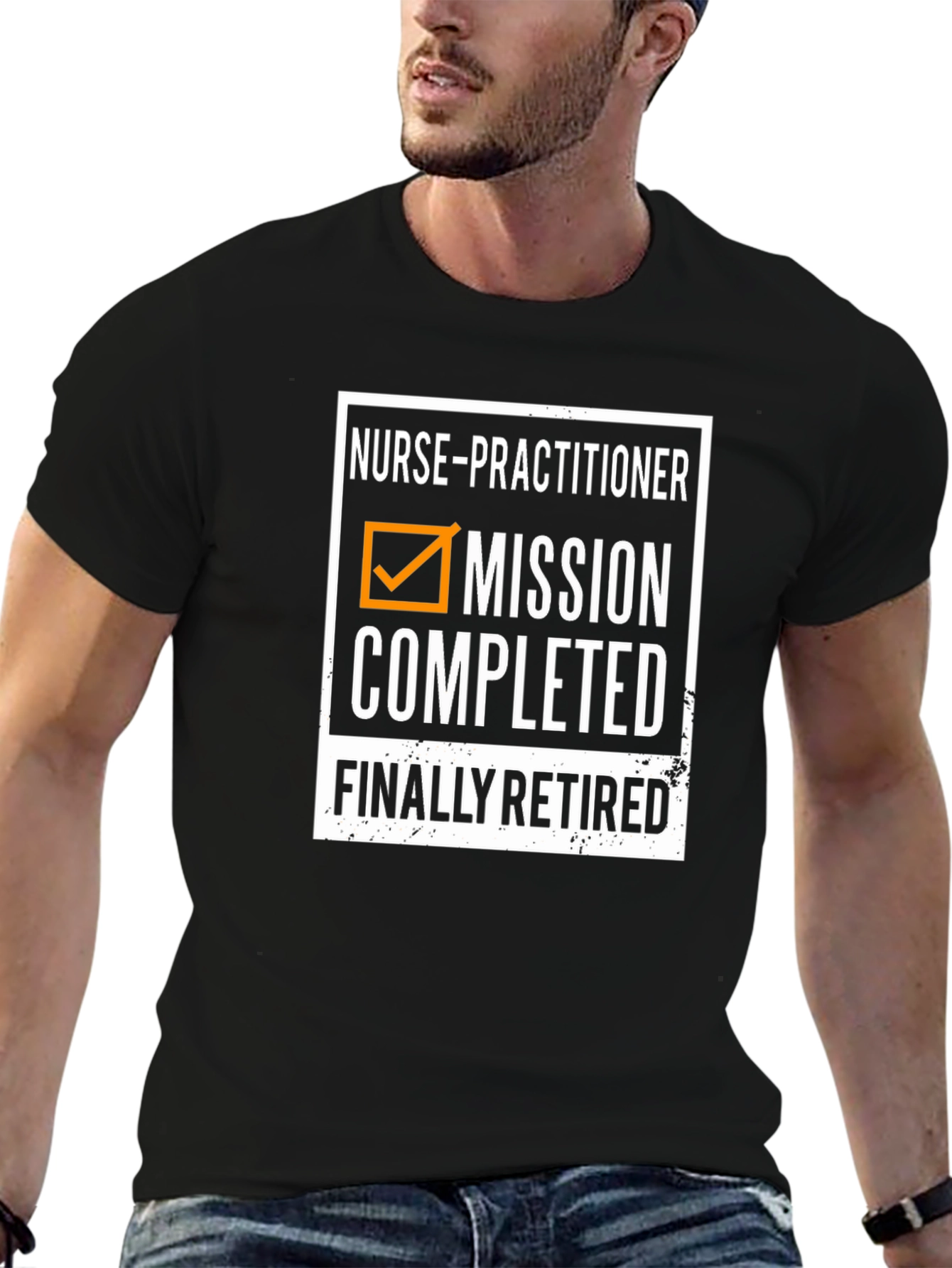 Nurse Practitioner Retirement T-Shirt - Mission Completed
