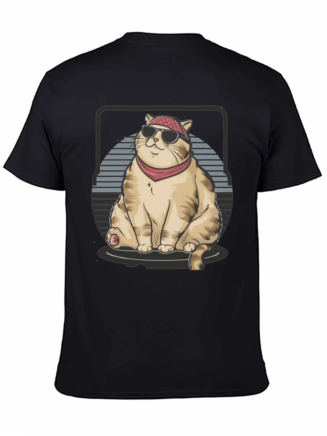 Cool Cat T-Shirt - Bandana & Shades