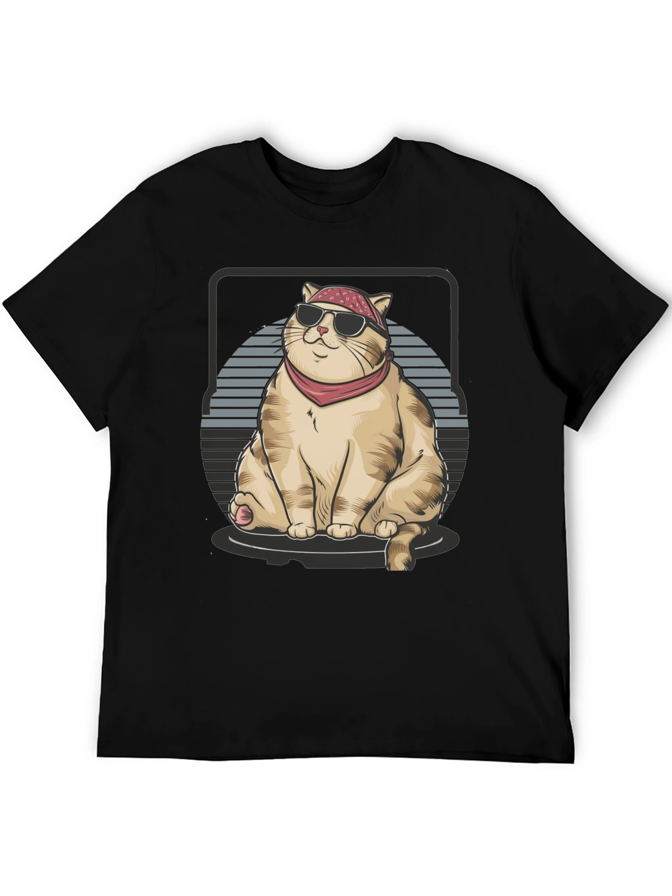Cool Cat T-Shirt - Bandana & Shades