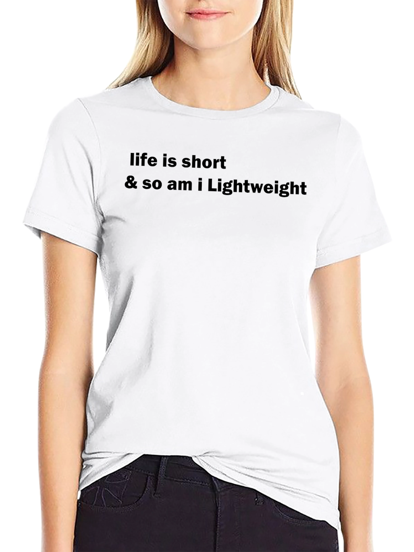 Life Is Short Lightweight T-Shirt