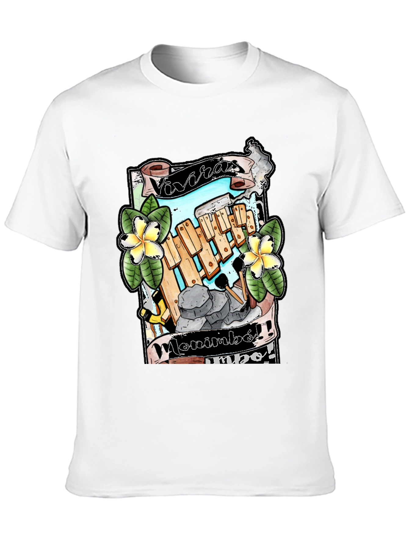 Marimba Music Graphic Tee - Vivaras Marimba
