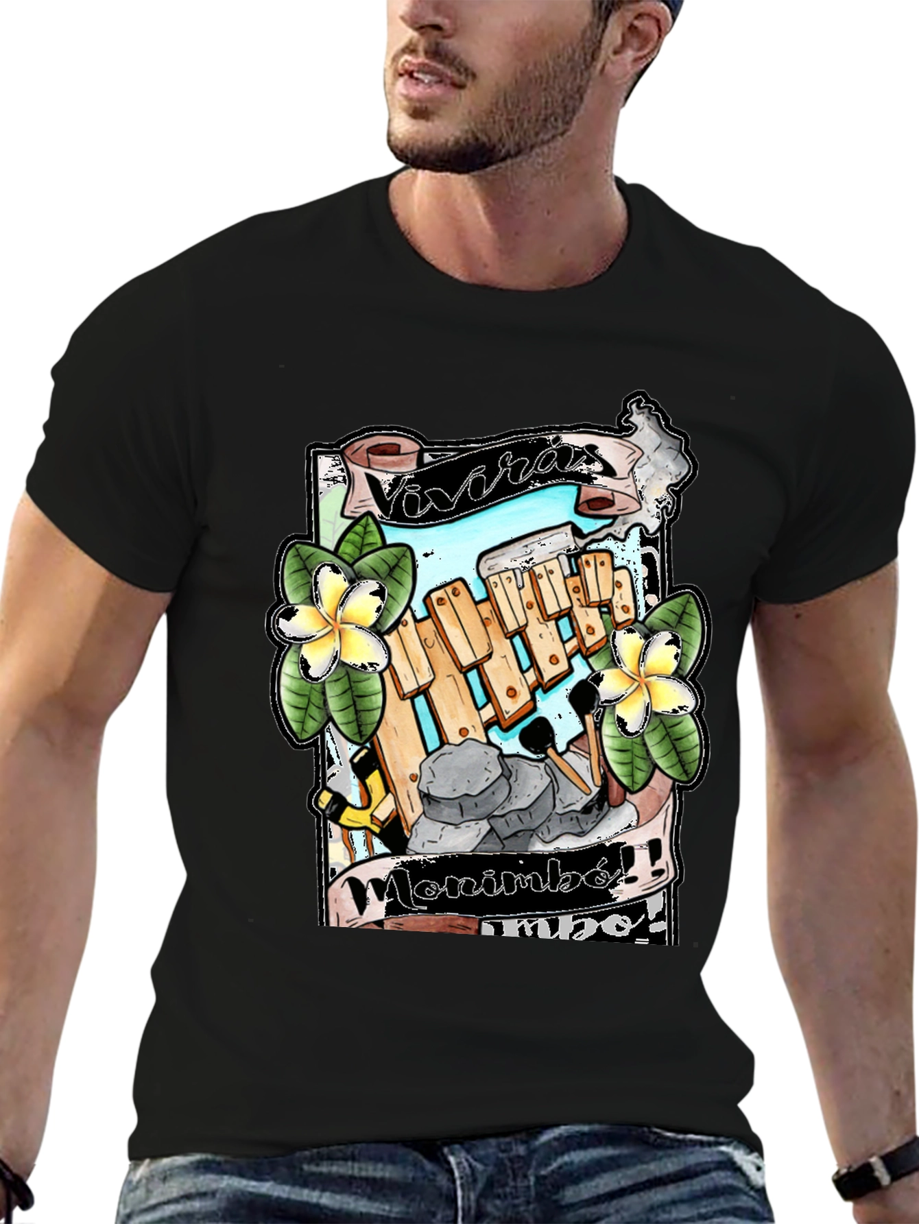 Marimba Music Graphic Tee - Vivaras Marimba