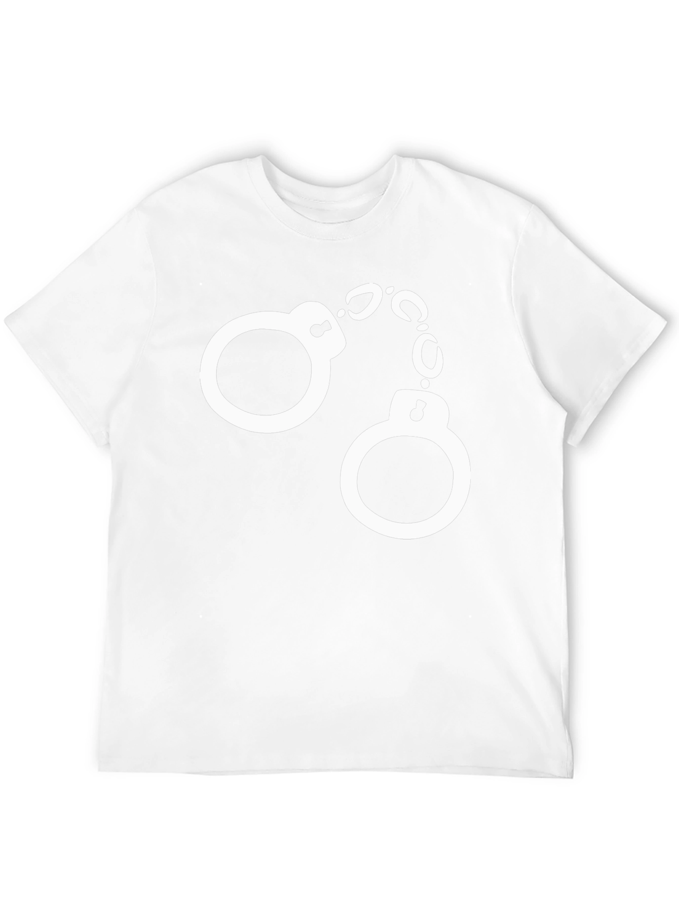 Handcuffs Graphic T-Shirt - Black