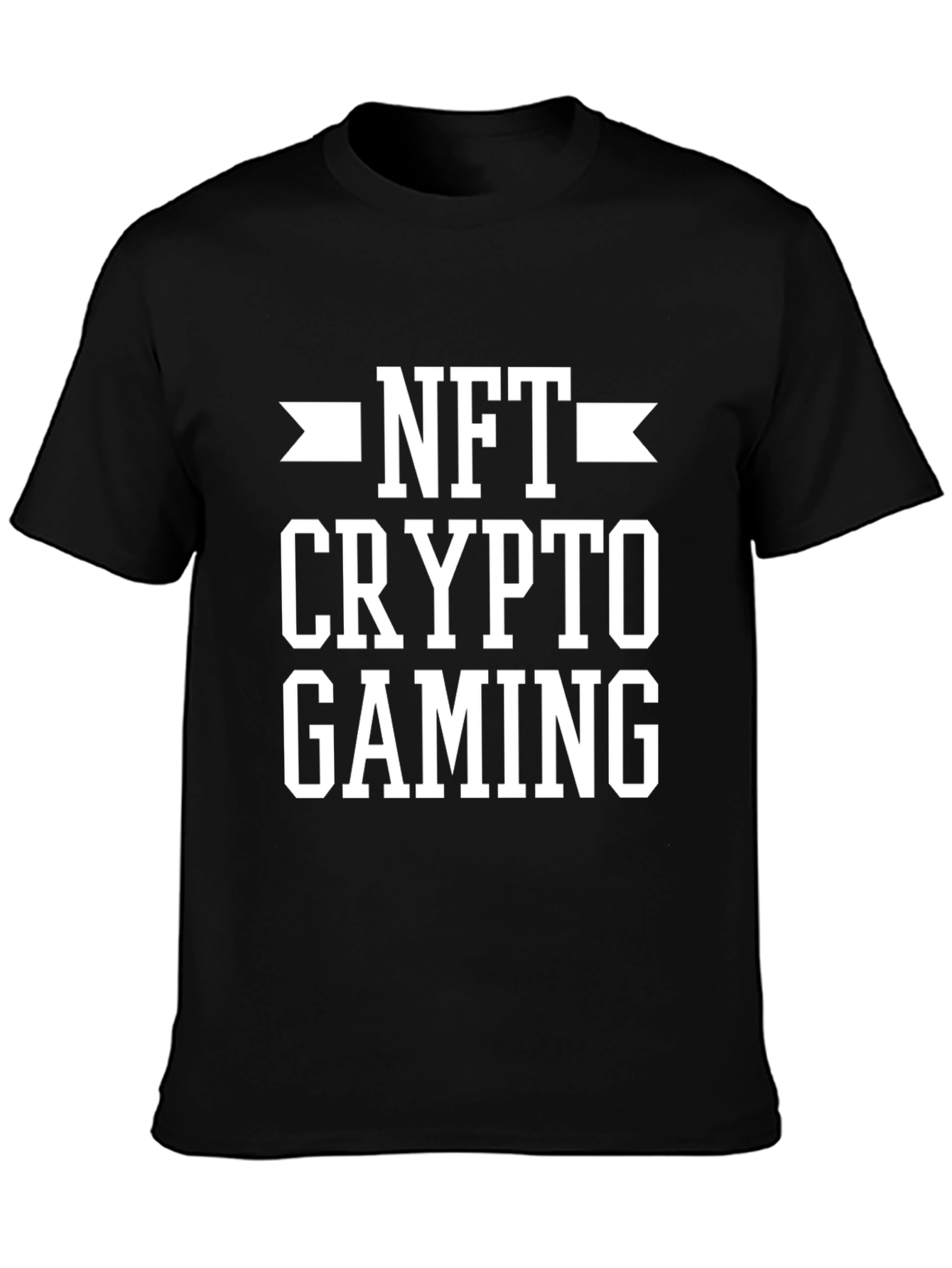 NFT Crypto Gaming Black T-Shirt