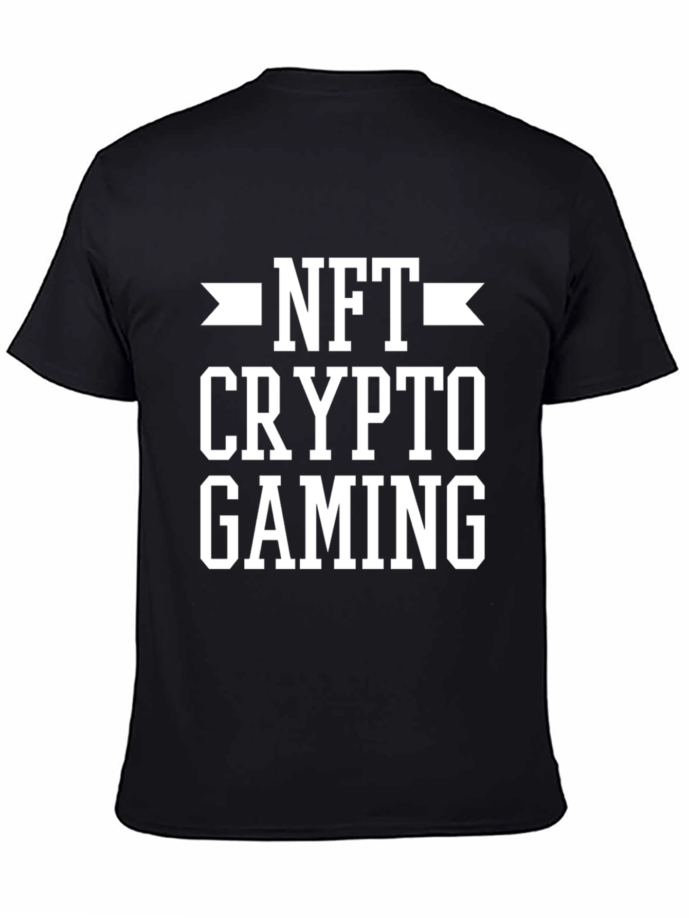 NFT Crypto Gaming Black T-Shirt