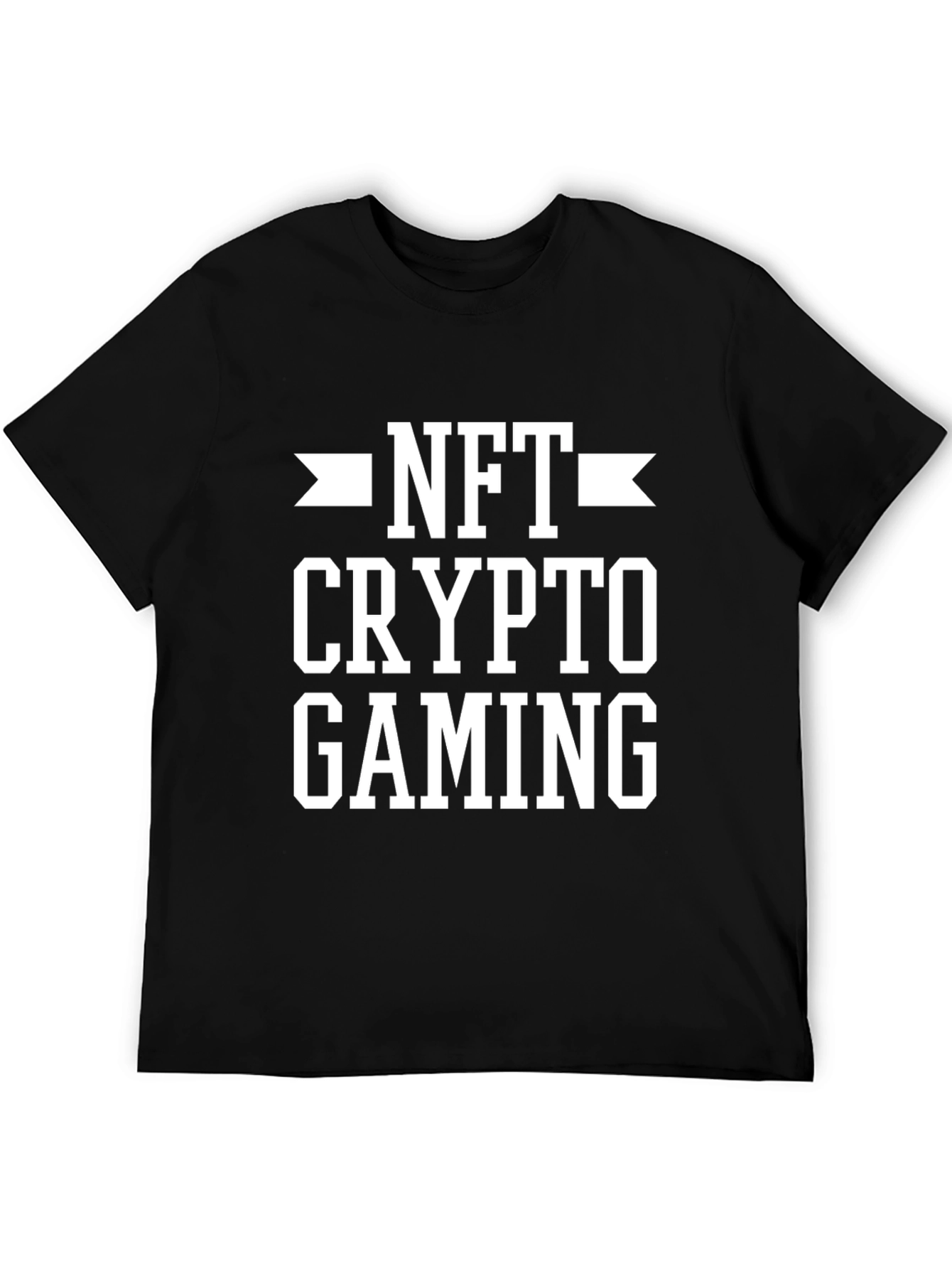 NFT Crypto Gaming Black T-Shirt