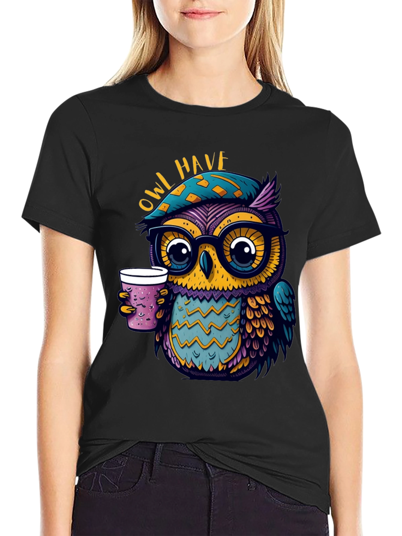 Owl Have Coffee T-Shirt - Cool Graphic Tee