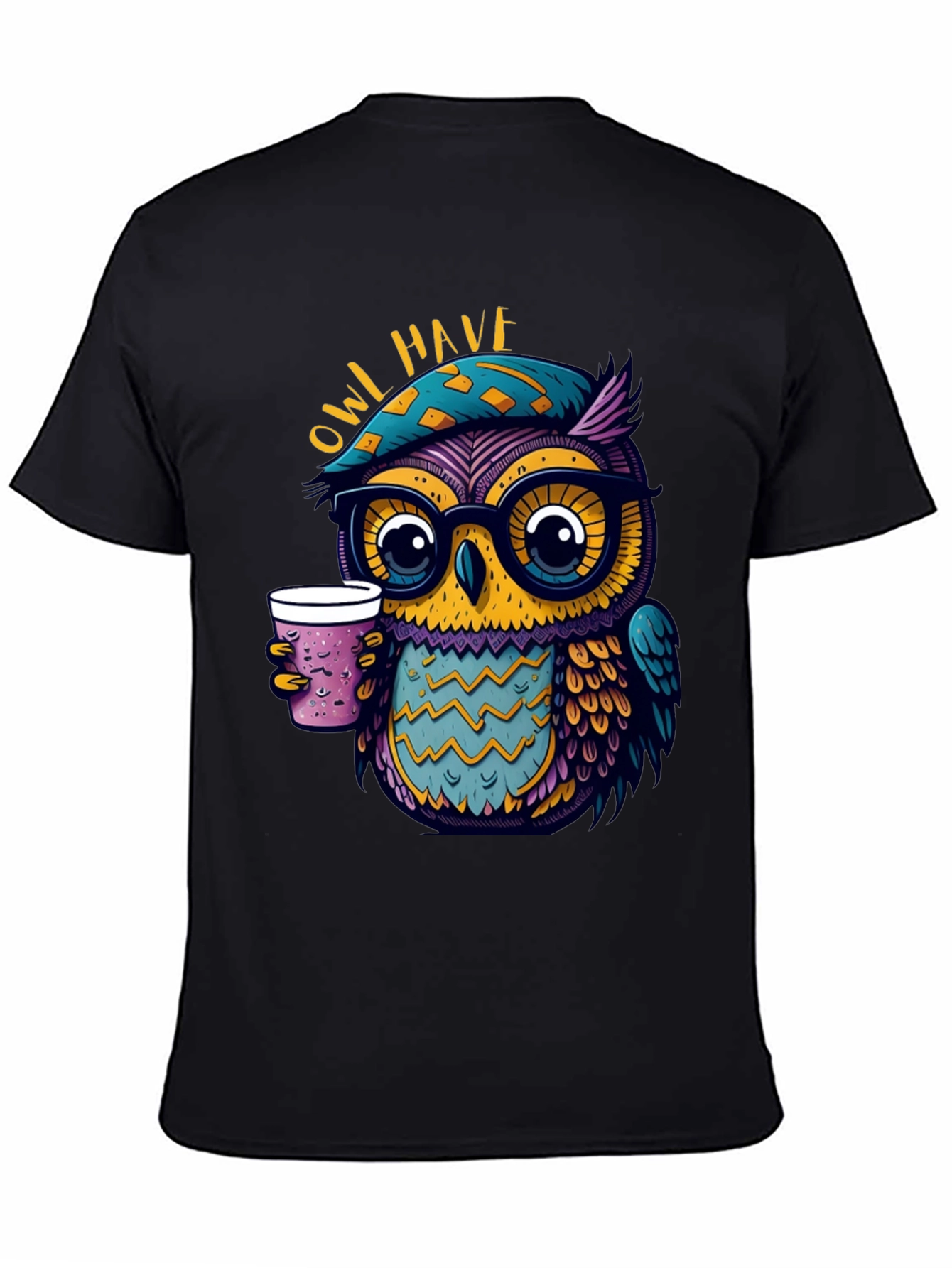 Owl Have Coffee T-Shirt - Cool Graphic Tee