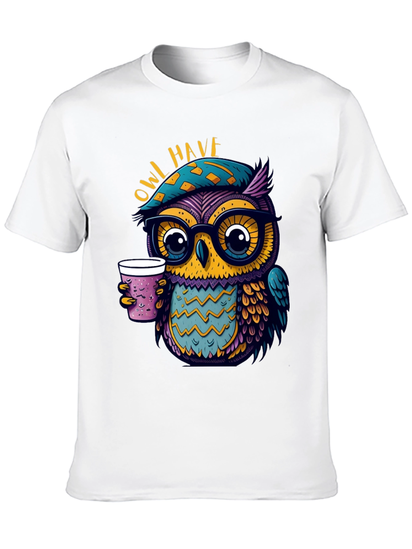 Owl Have Coffee T-Shirt - Cool Graphic Tee