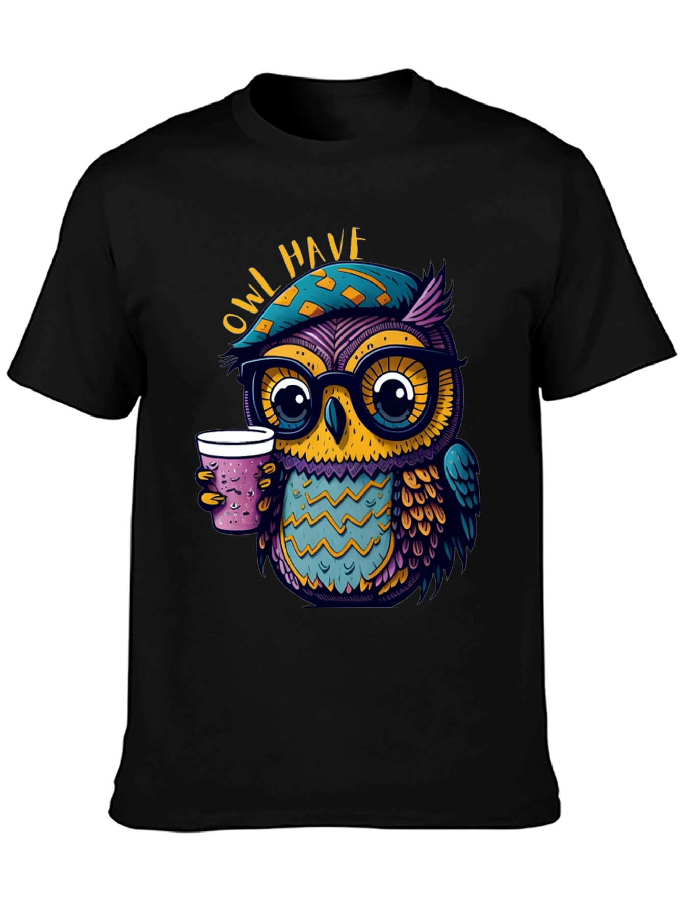 Owl Have Coffee T-Shirt - Cool Graphic Tee