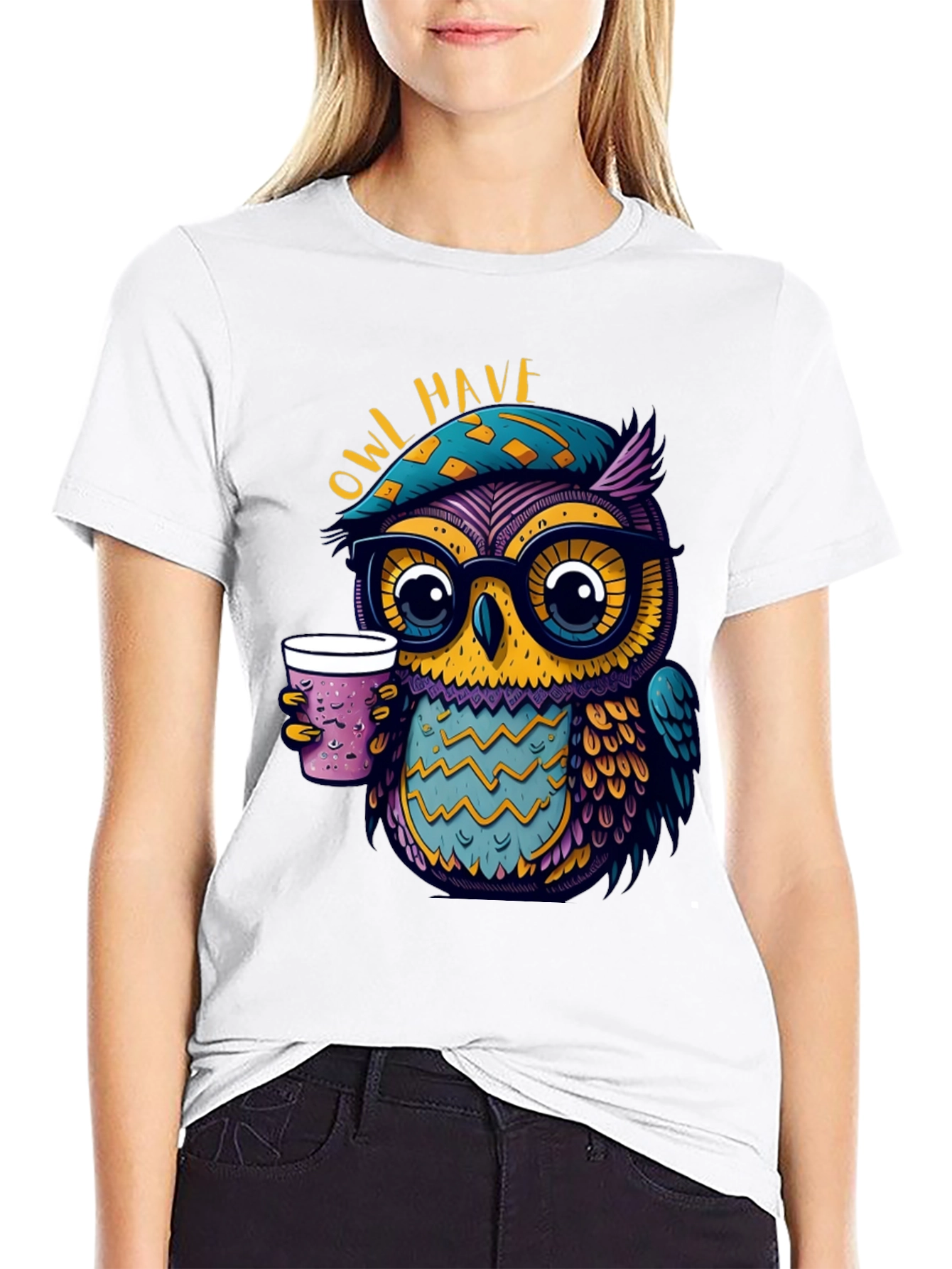 Owl Have Coffee T-Shirt - Cool Graphic Tee