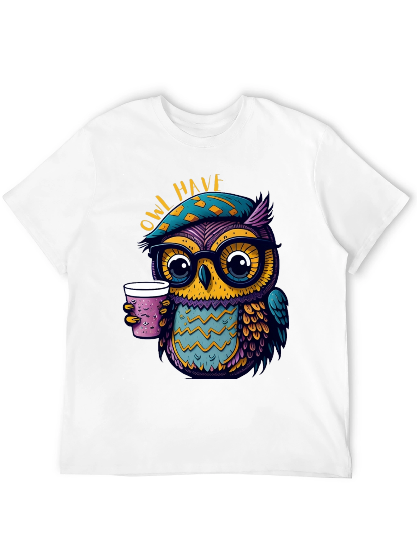 Owl Have Coffee T-Shirt - Cool Graphic Tee