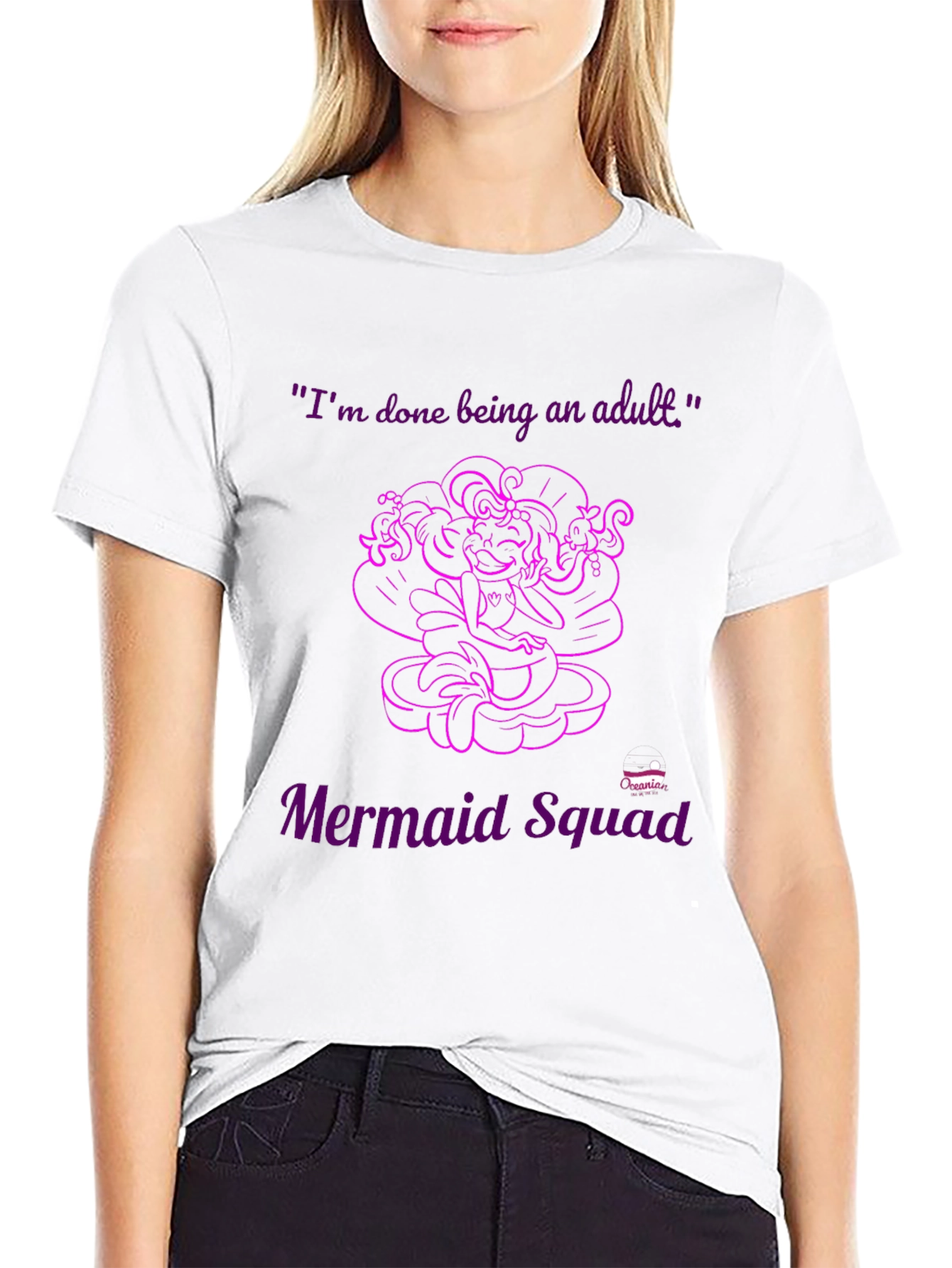 Mermaid Squad Tee - Im Done Being an Adult