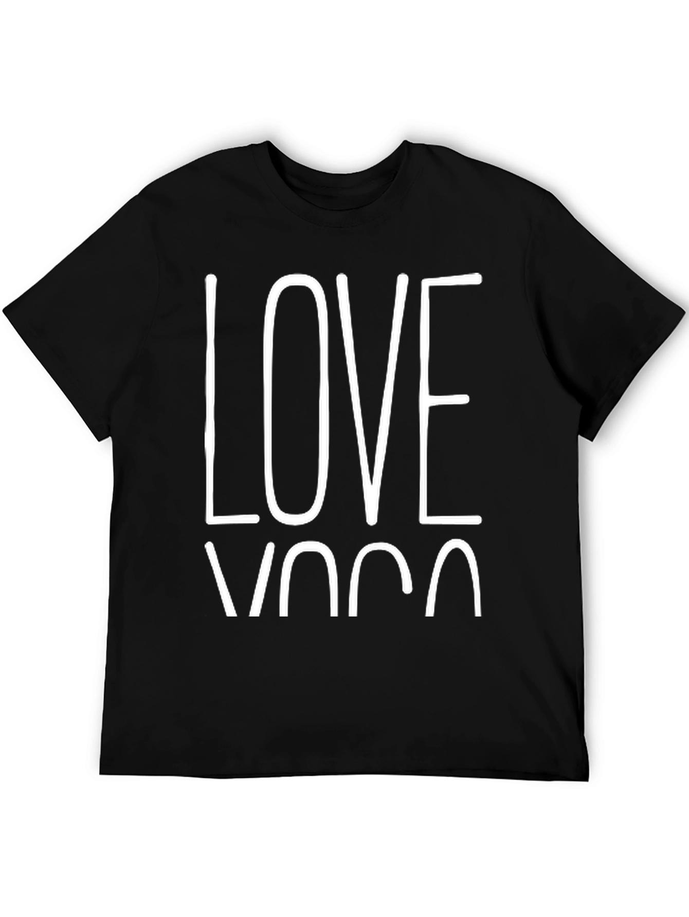 Love Yoga Graphic Tee - Unisex Cotton T-Shirt