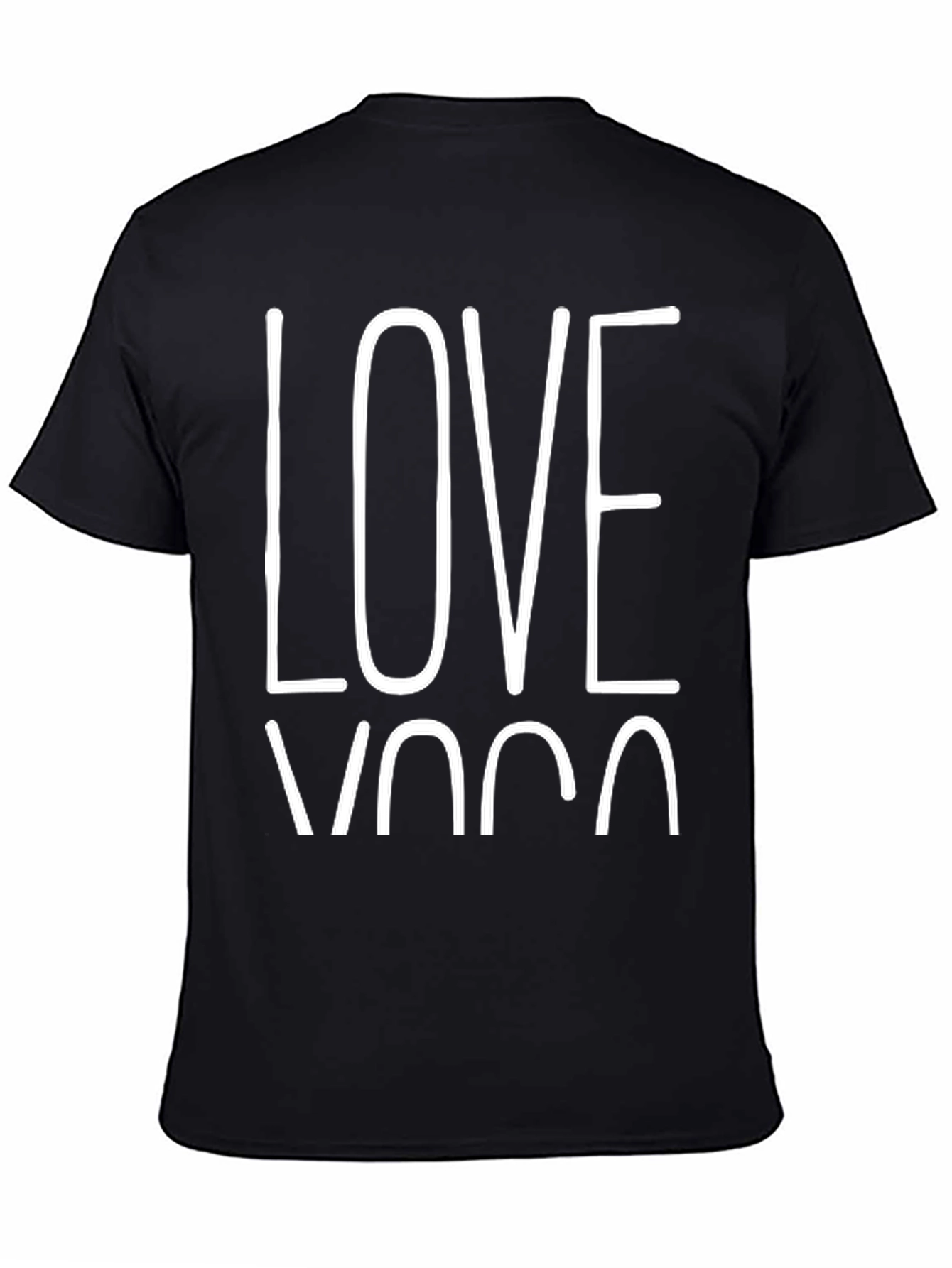 Love Yoga Graphic Tee - Unisex Cotton T-Shirt