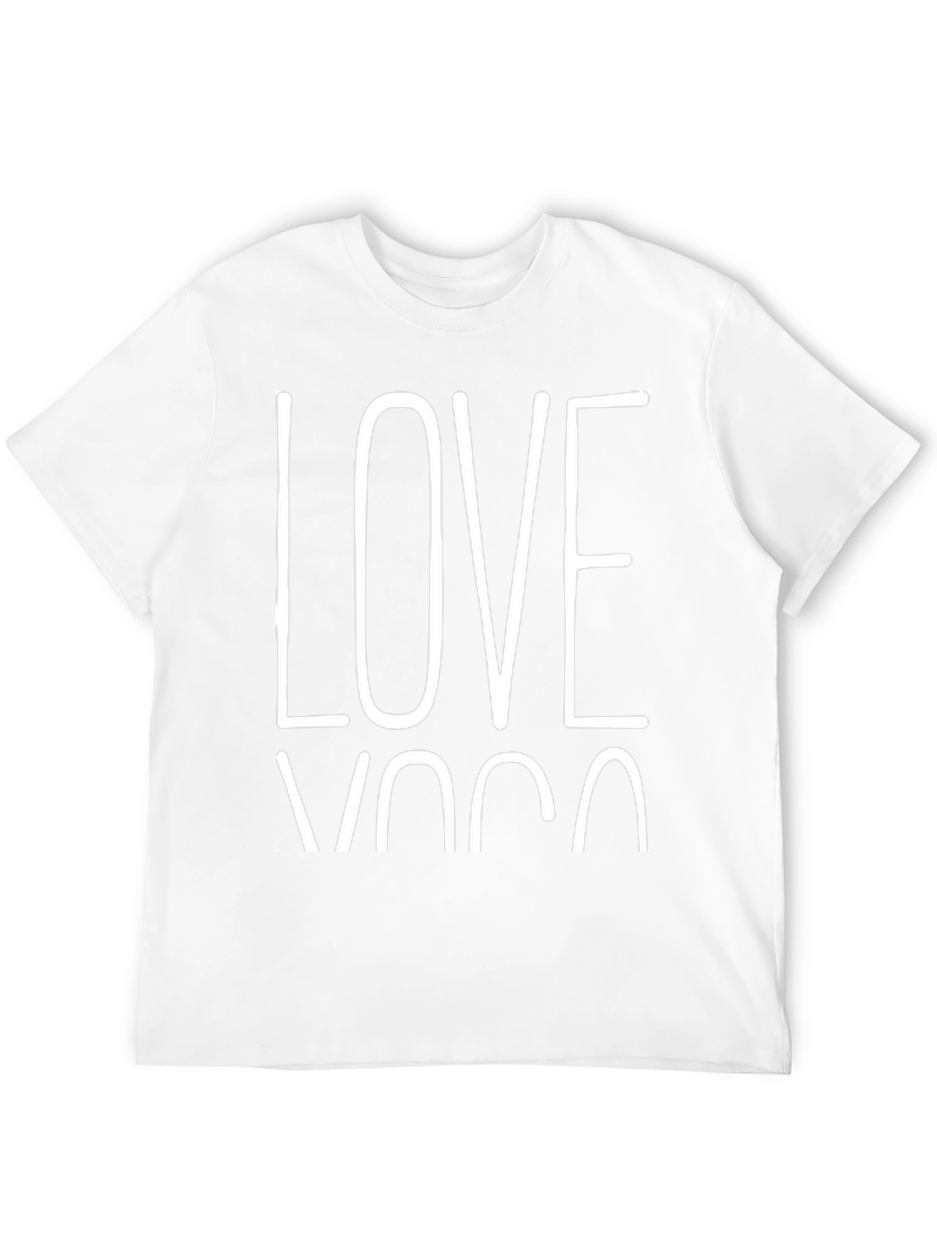 Love Yoga Graphic Tee - Unisex Cotton T-Shirt