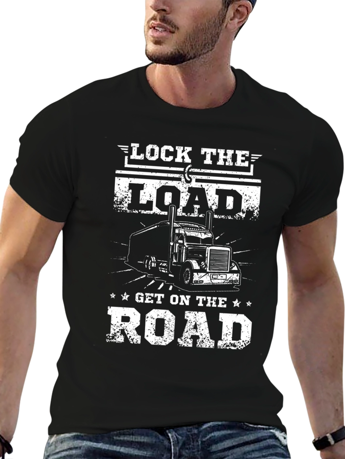 Lock The Load Get On The Road Trucker T-Shirt