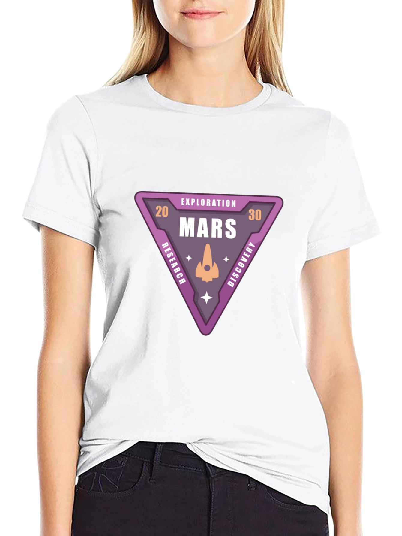 Mars Exploration Graphic Tee - Space Adventure T-Shirt