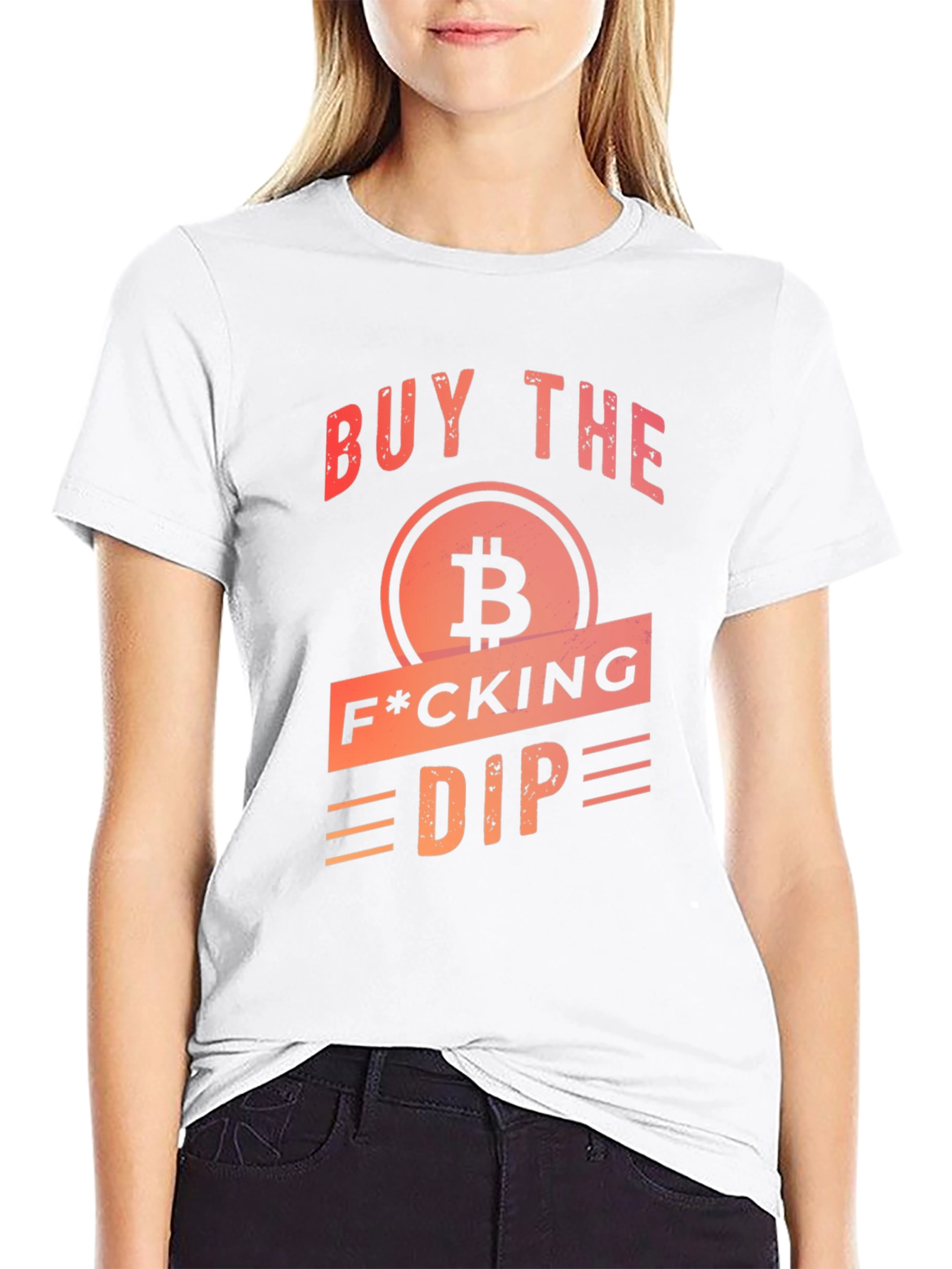 Buy The Dip Bitcoin Graphic Tee