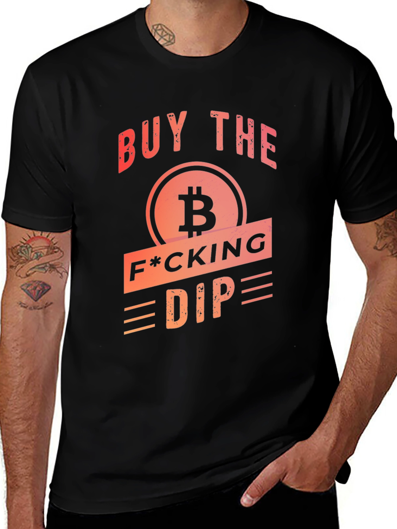 Buy The Dip Bitcoin Graphic Tee