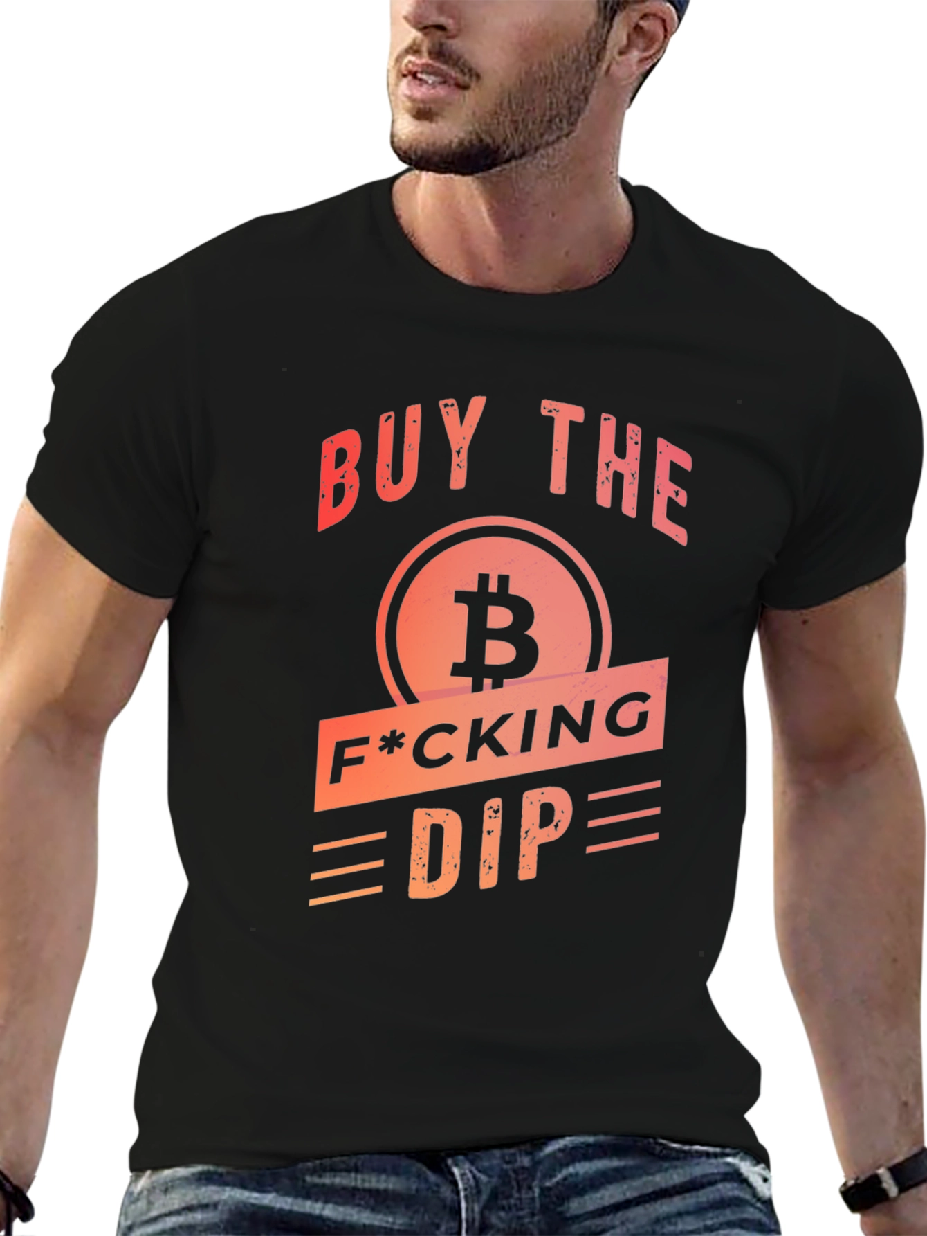 Buy The Dip Bitcoin Graphic Tee