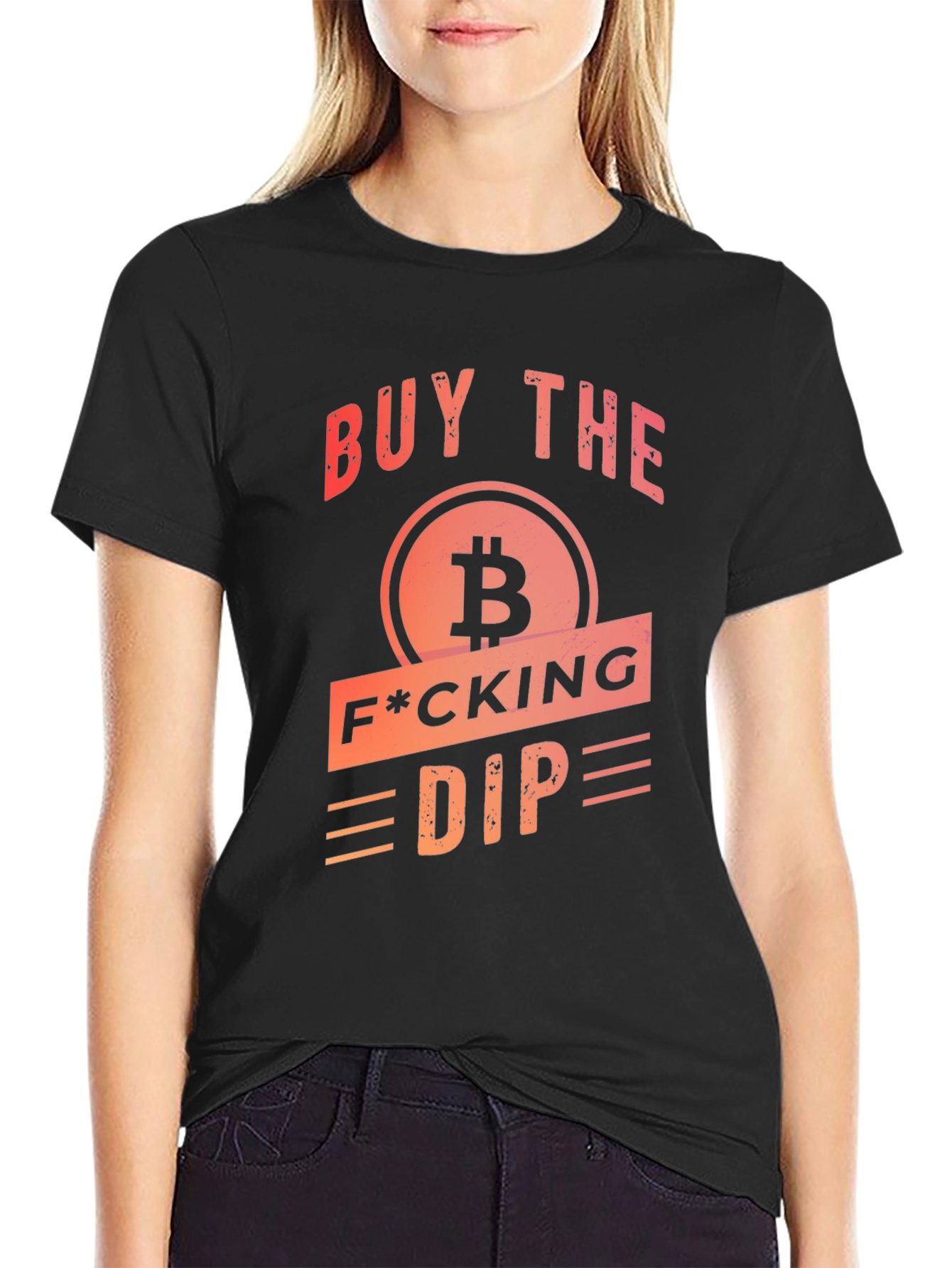 Buy The Dip Bitcoin Graphic Tee