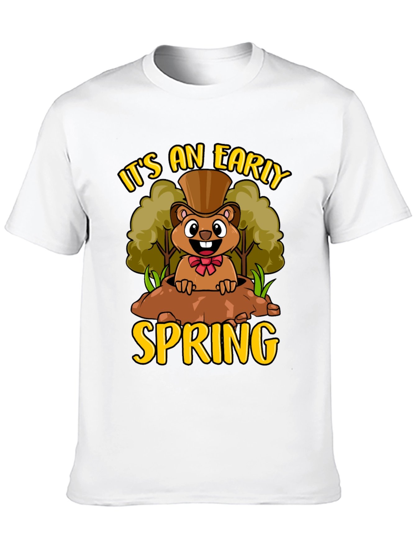 Early Spring Groundhog T-Shirt