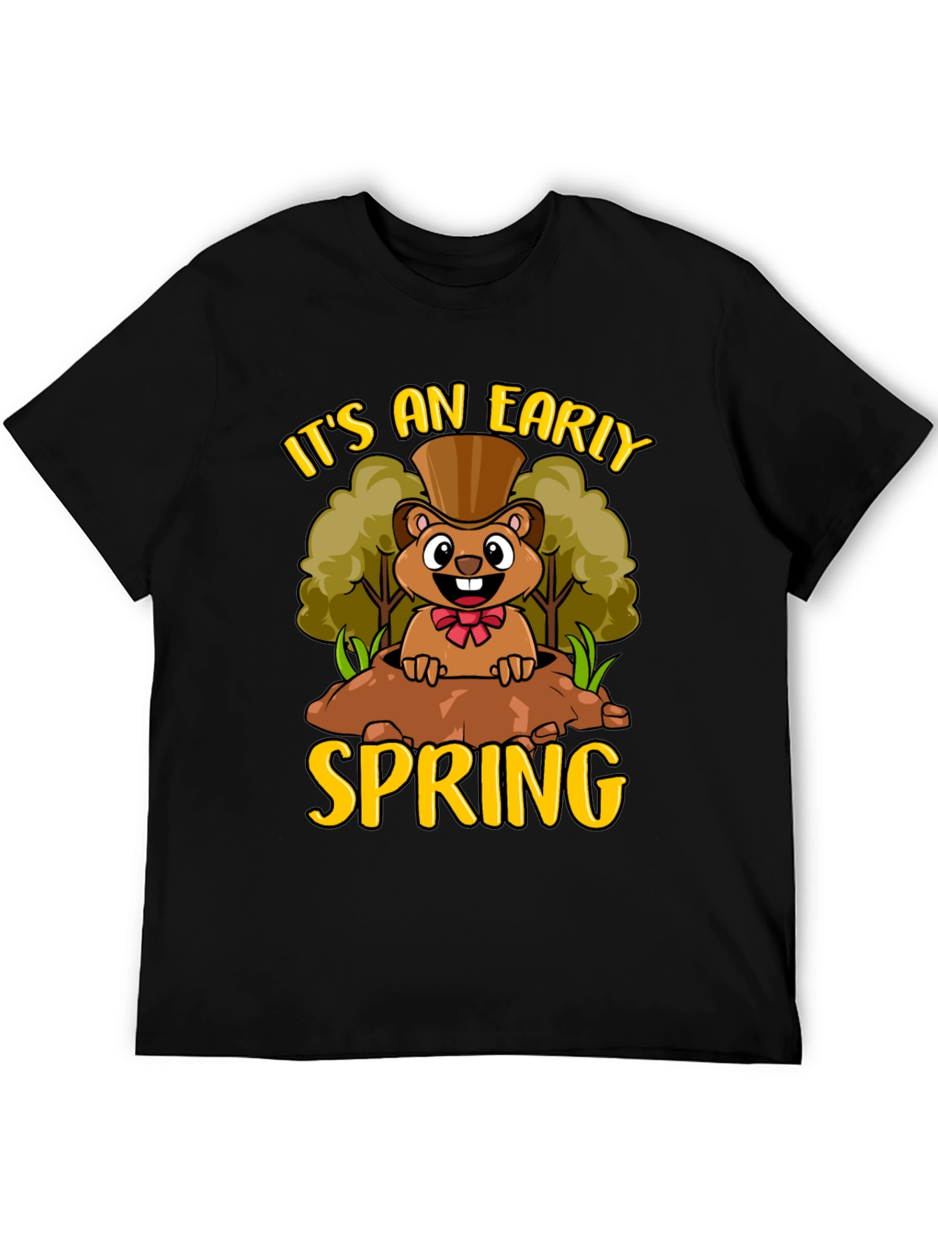 Early Spring Groundhog T-Shirt