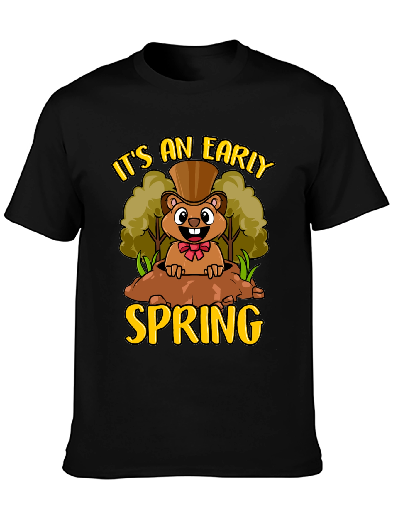 Early Spring Groundhog T-Shirt
