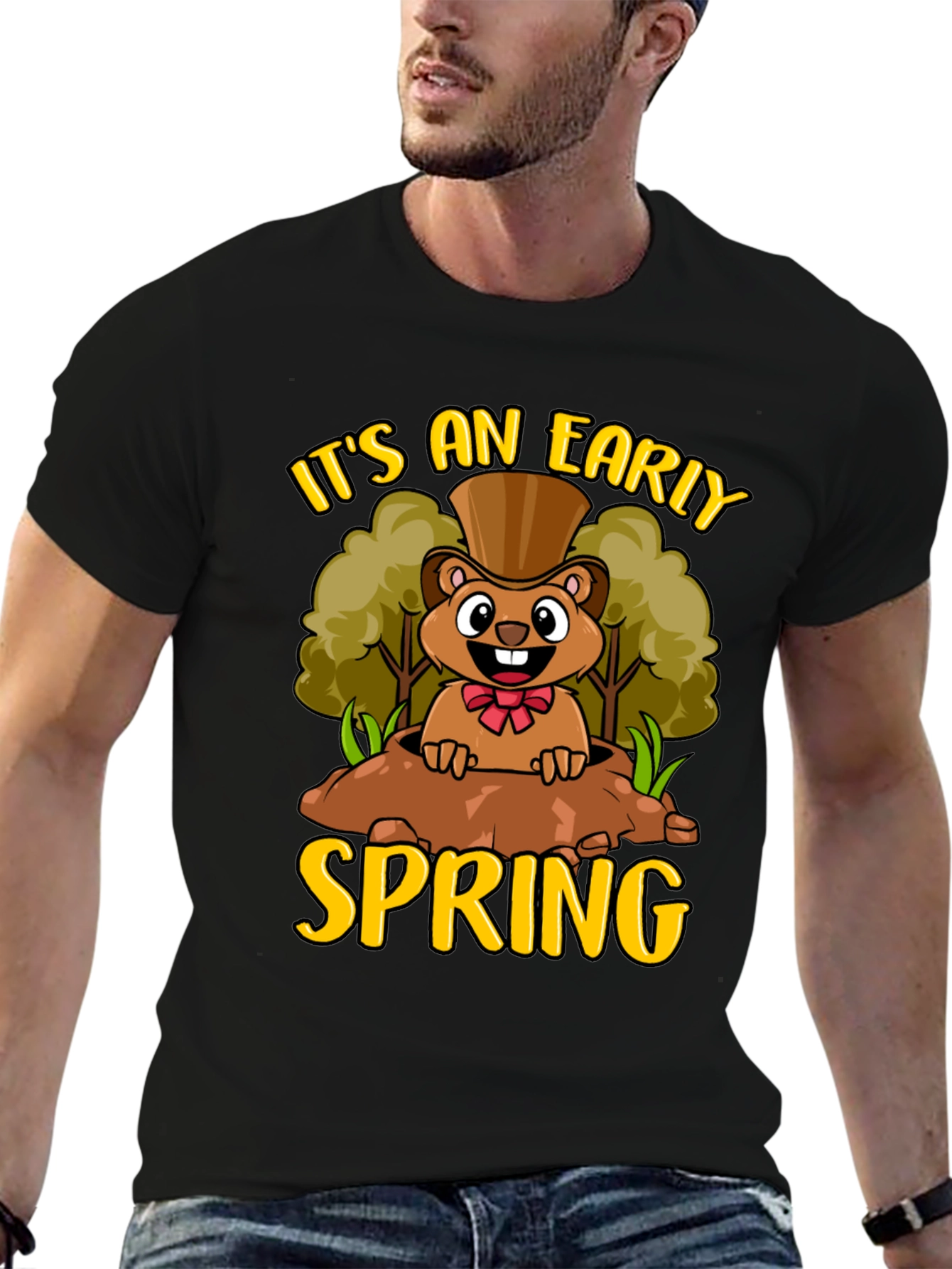 Early Spring Groundhog T-Shirt