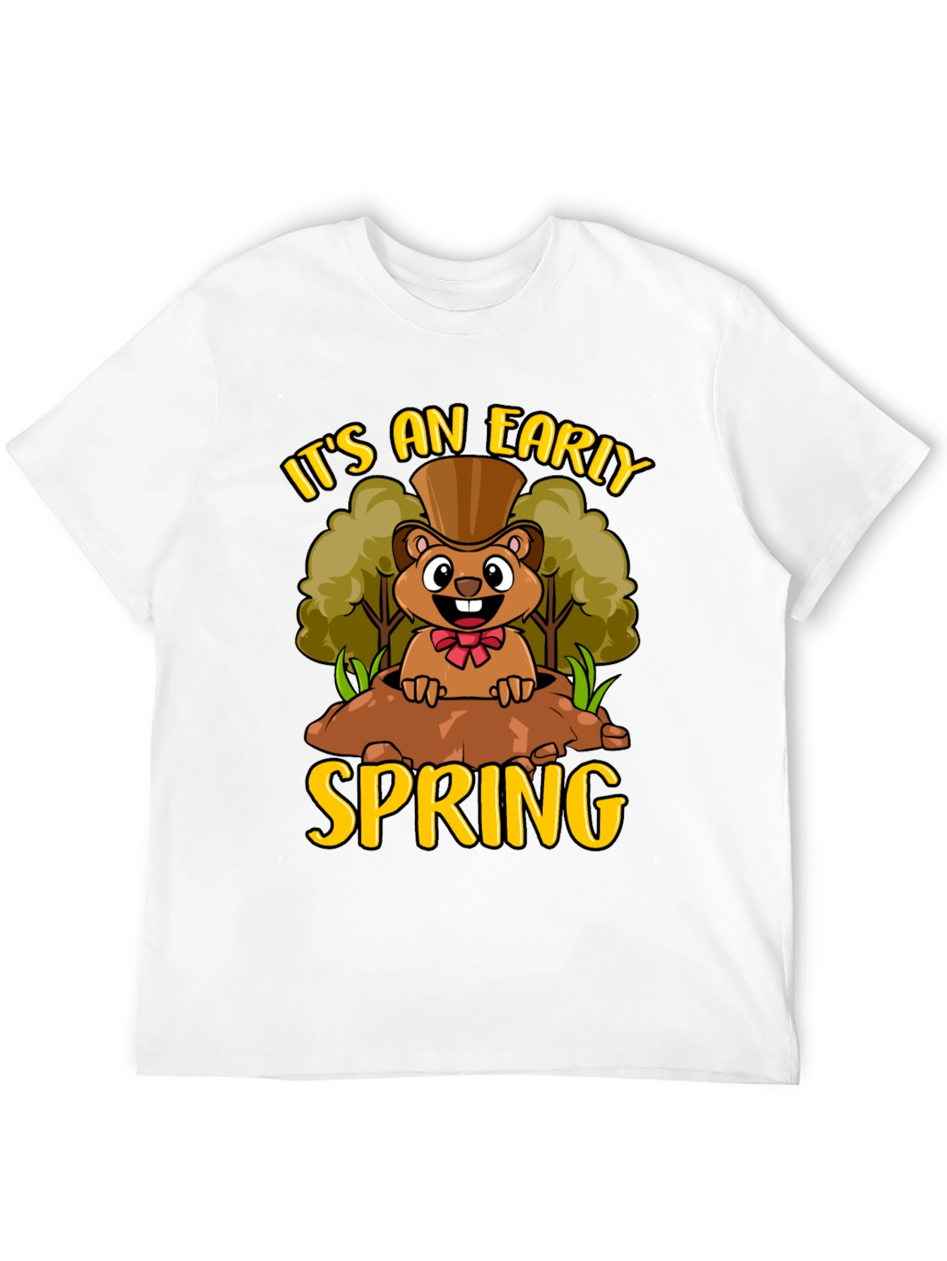 Early Spring Groundhog T-Shirt