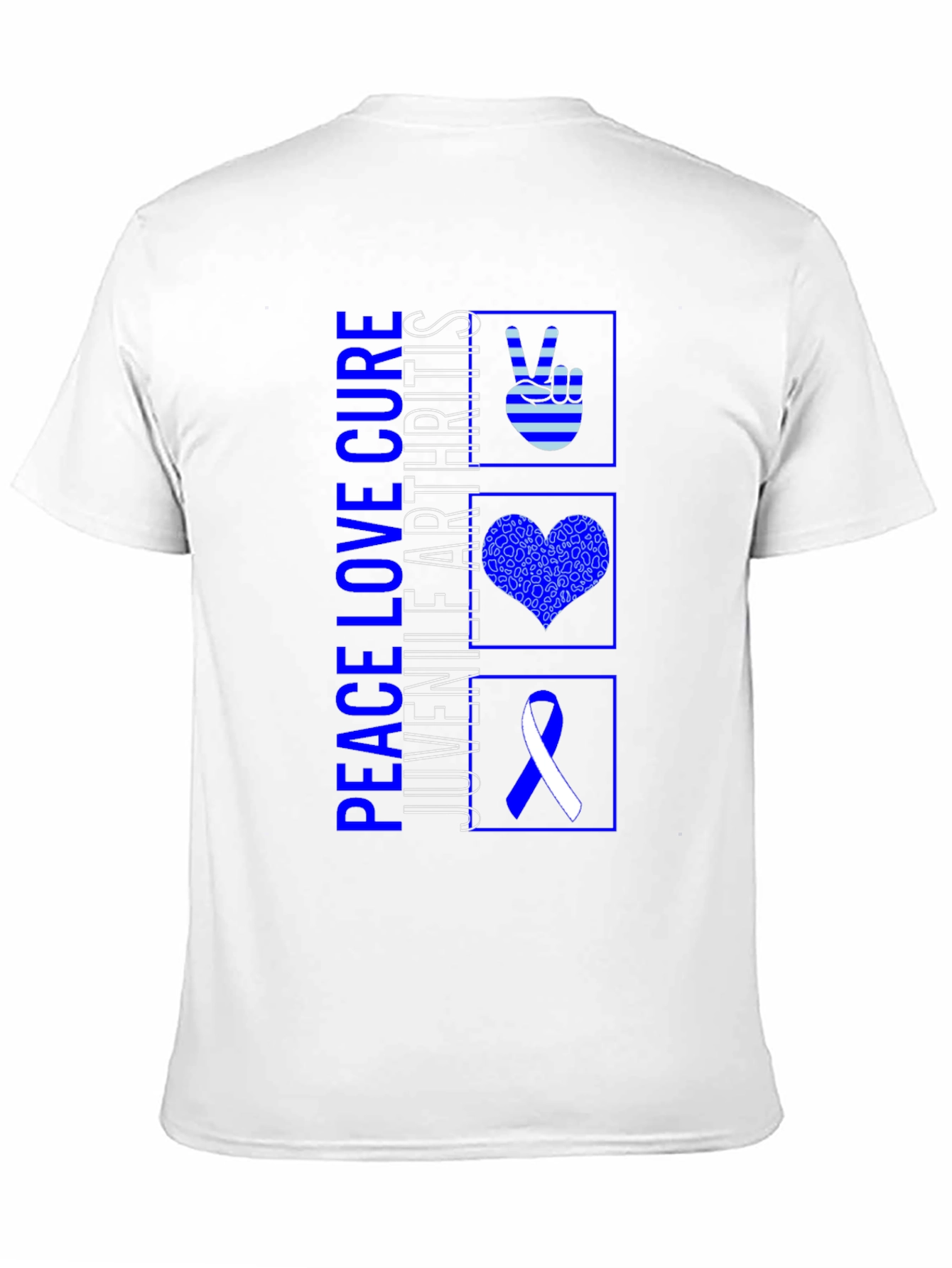 Peace Love Cure Juvenile Arthritis T-Shirt