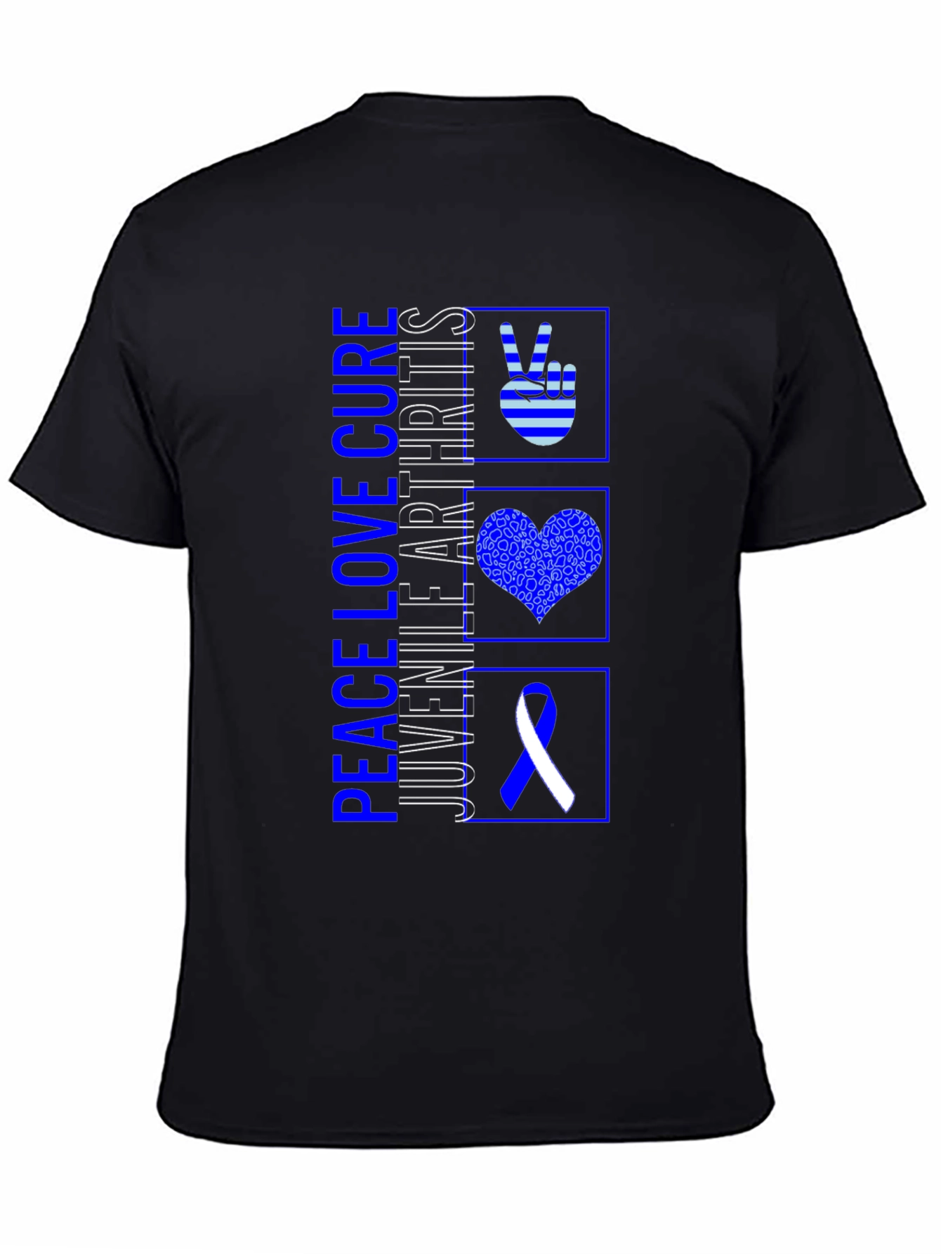 Peace Love Cure Juvenile Arthritis T-Shirt