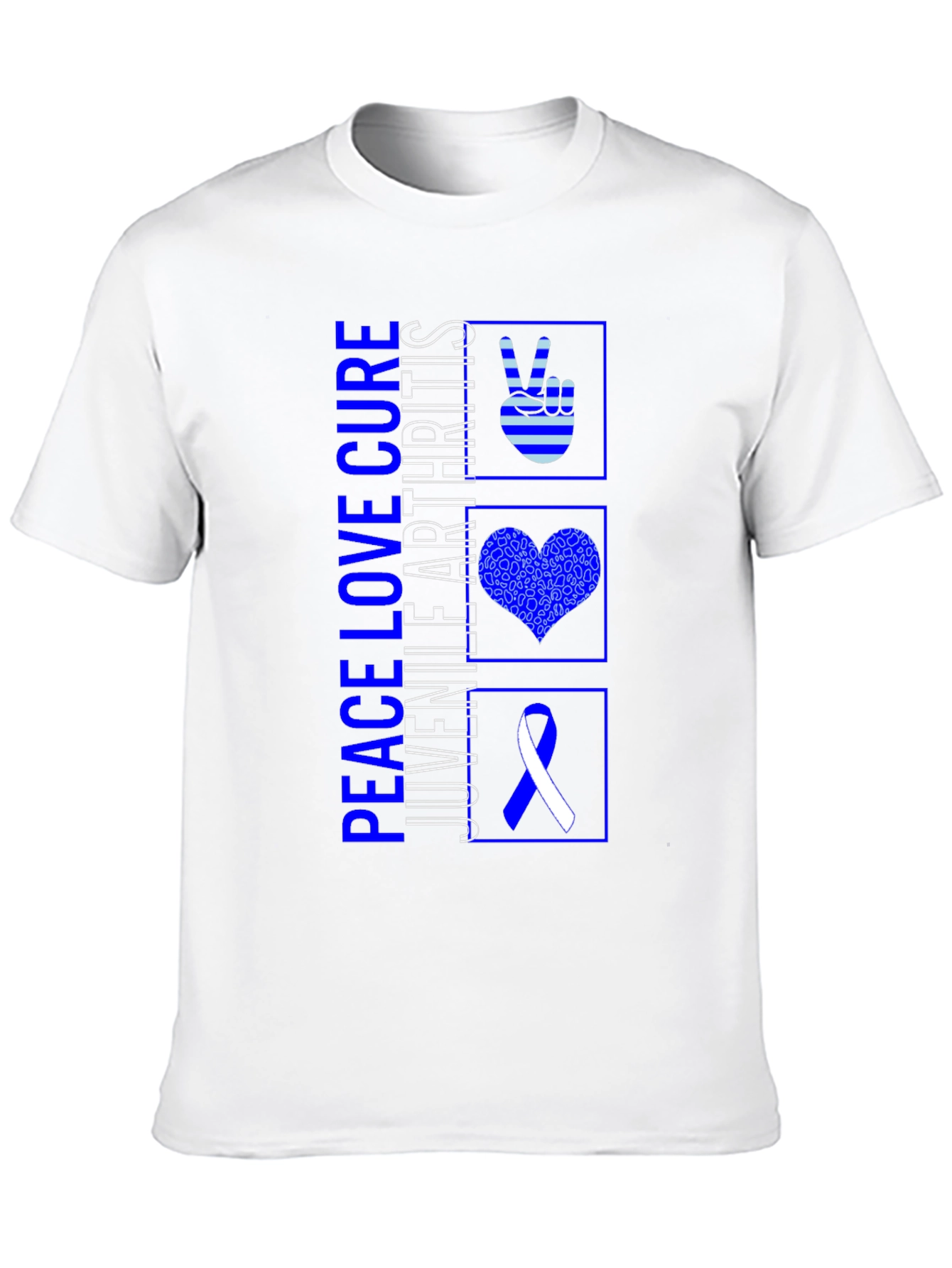 Peace Love Cure Juvenile Arthritis T-Shirt