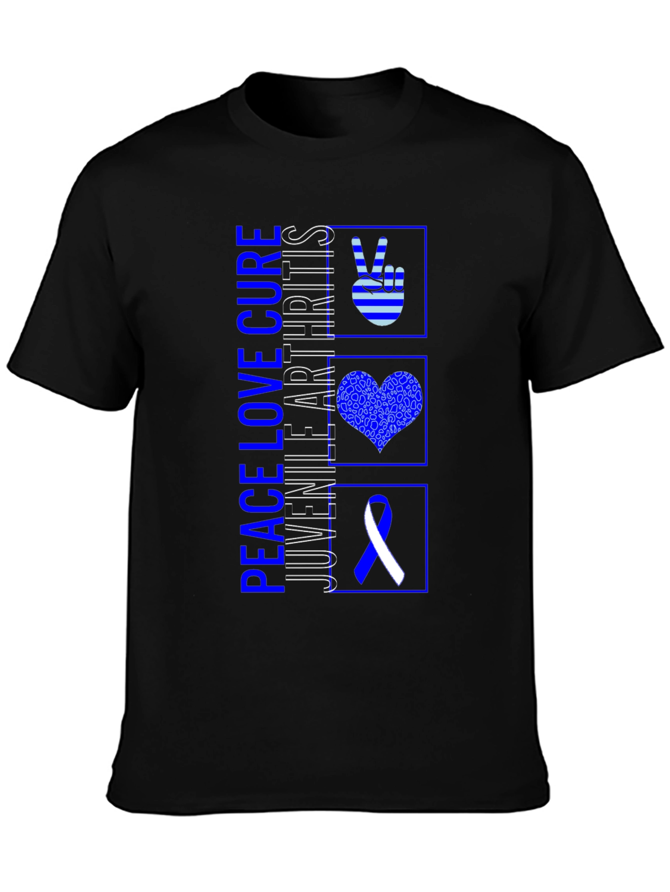 Peace Love Cure Juvenile Arthritis T-Shirt