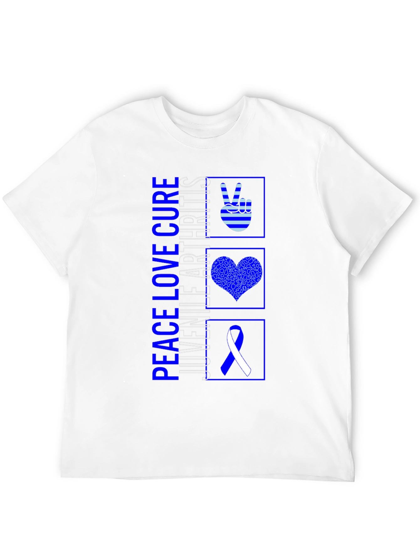 Peace Love Cure Juvenile Arthritis T-Shirt