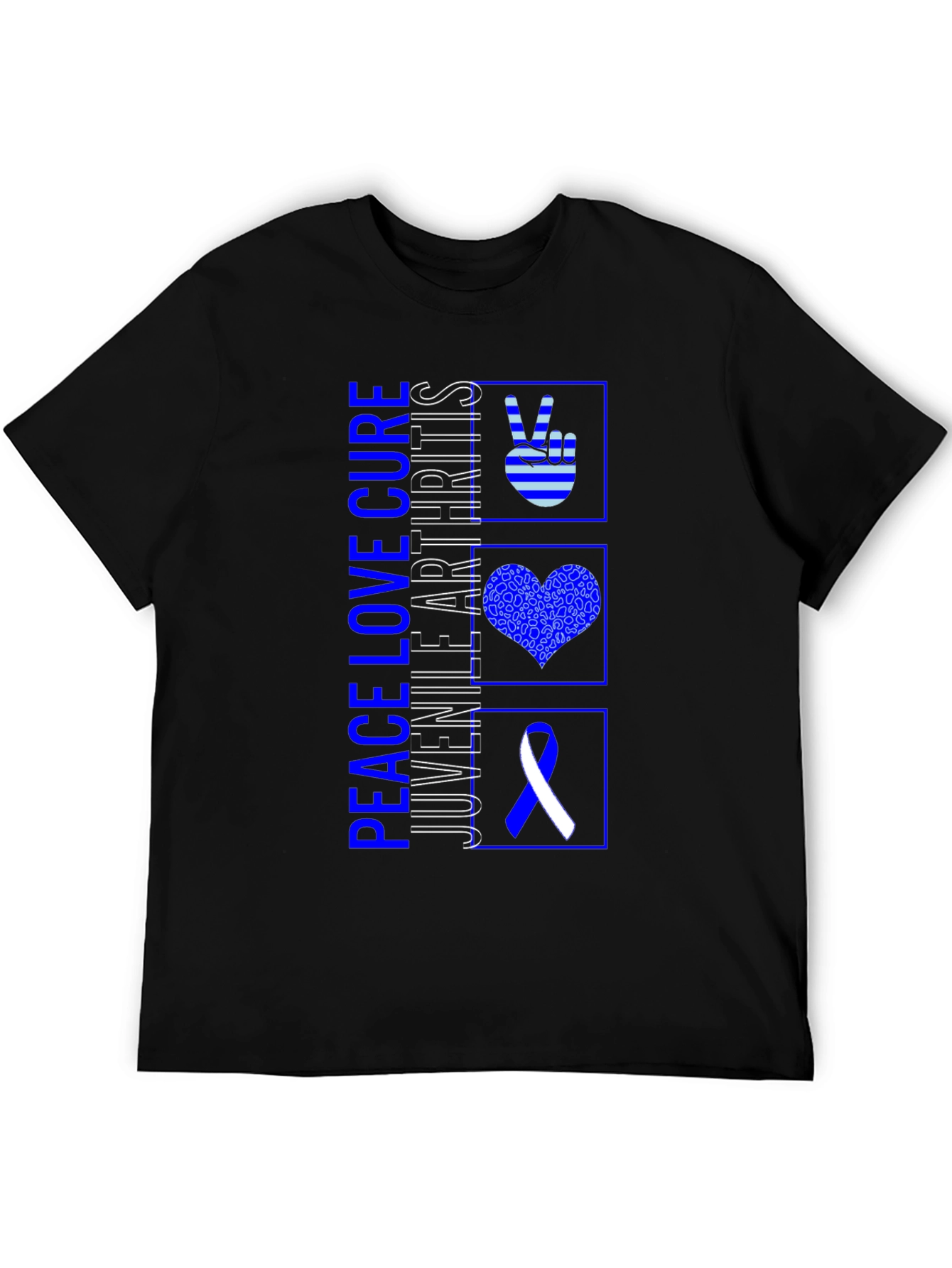 Peace Love Cure Juvenile Arthritis T-Shirt