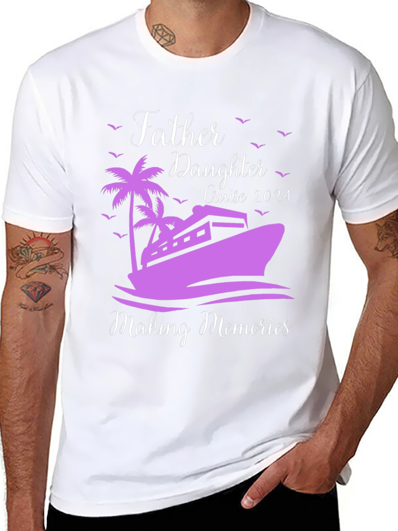 Father Daughter Cruise 2024 T-Shirt