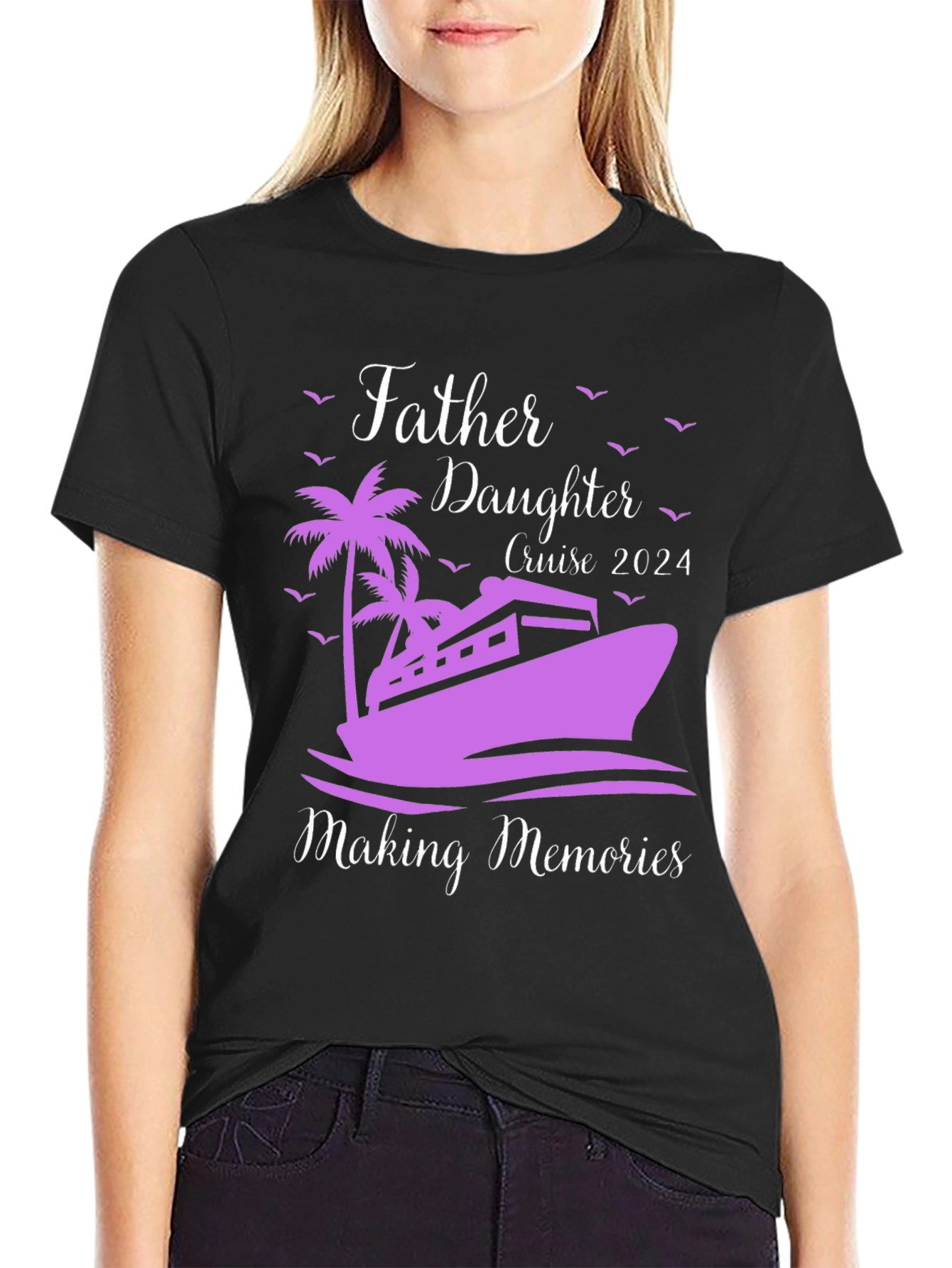 Father Daughter Cruise 2024 T-Shirt