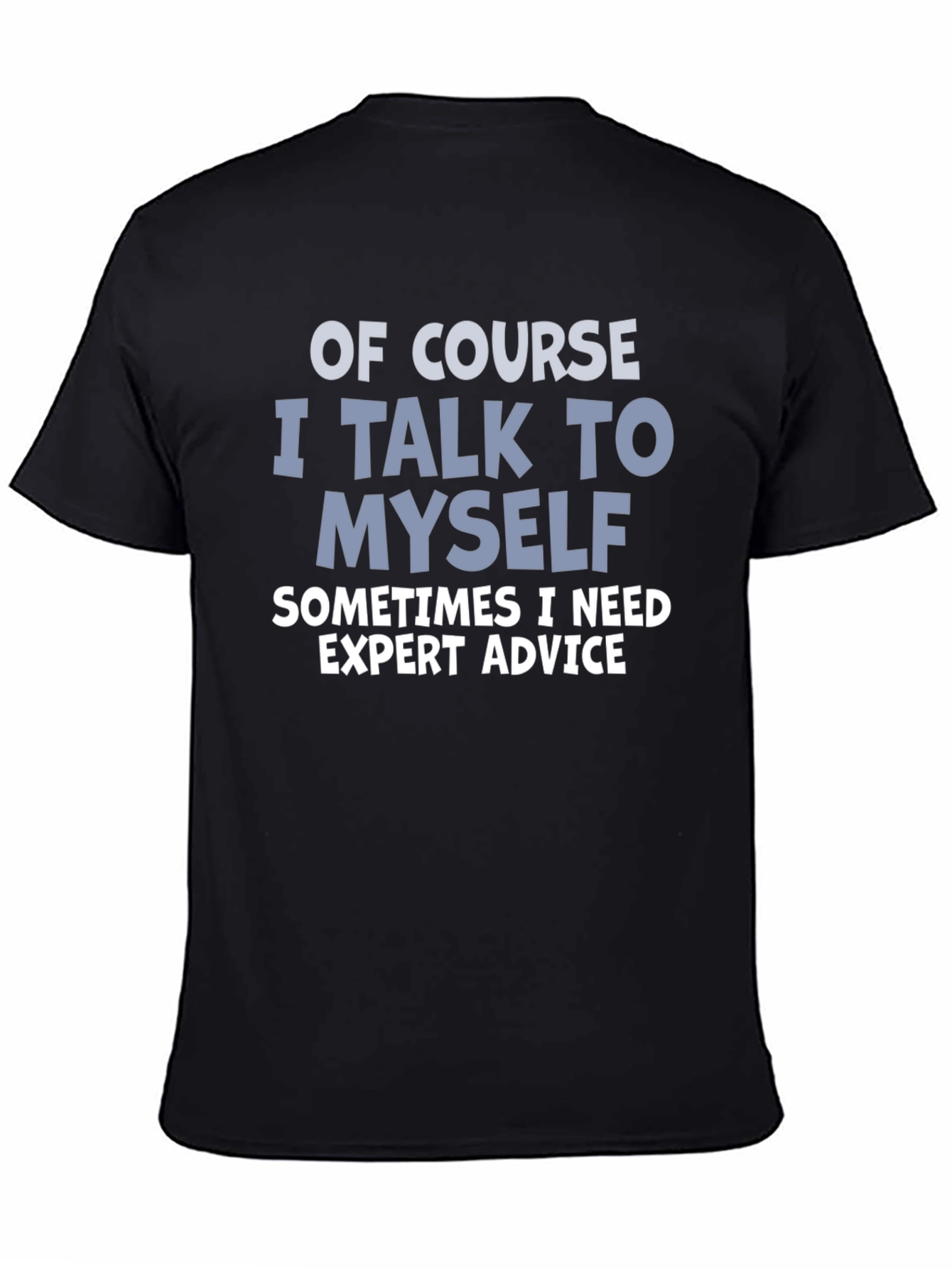 Expert Advice Black Graphic Tee