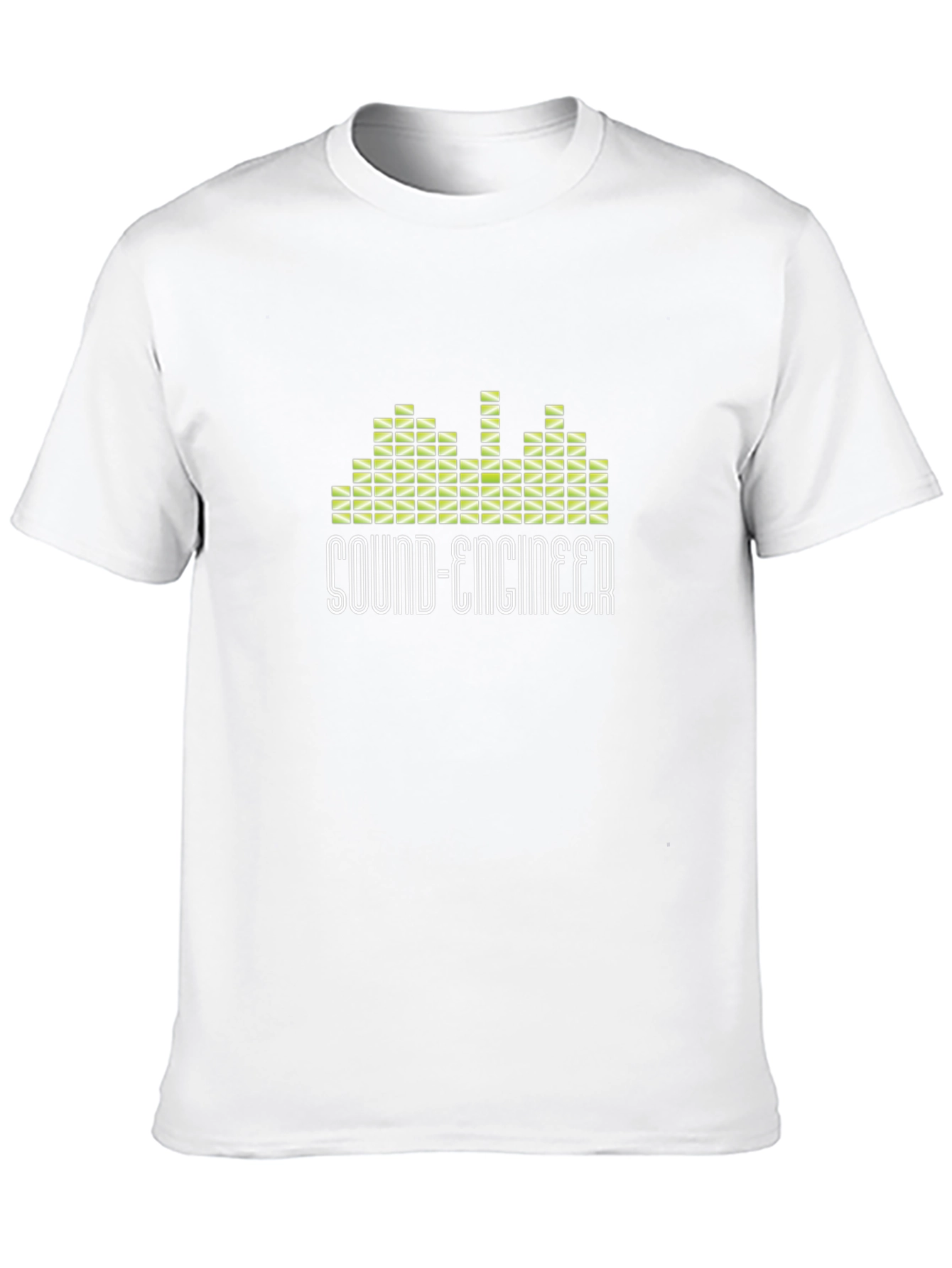 Sound Engineer Graphic Black T-Shirt