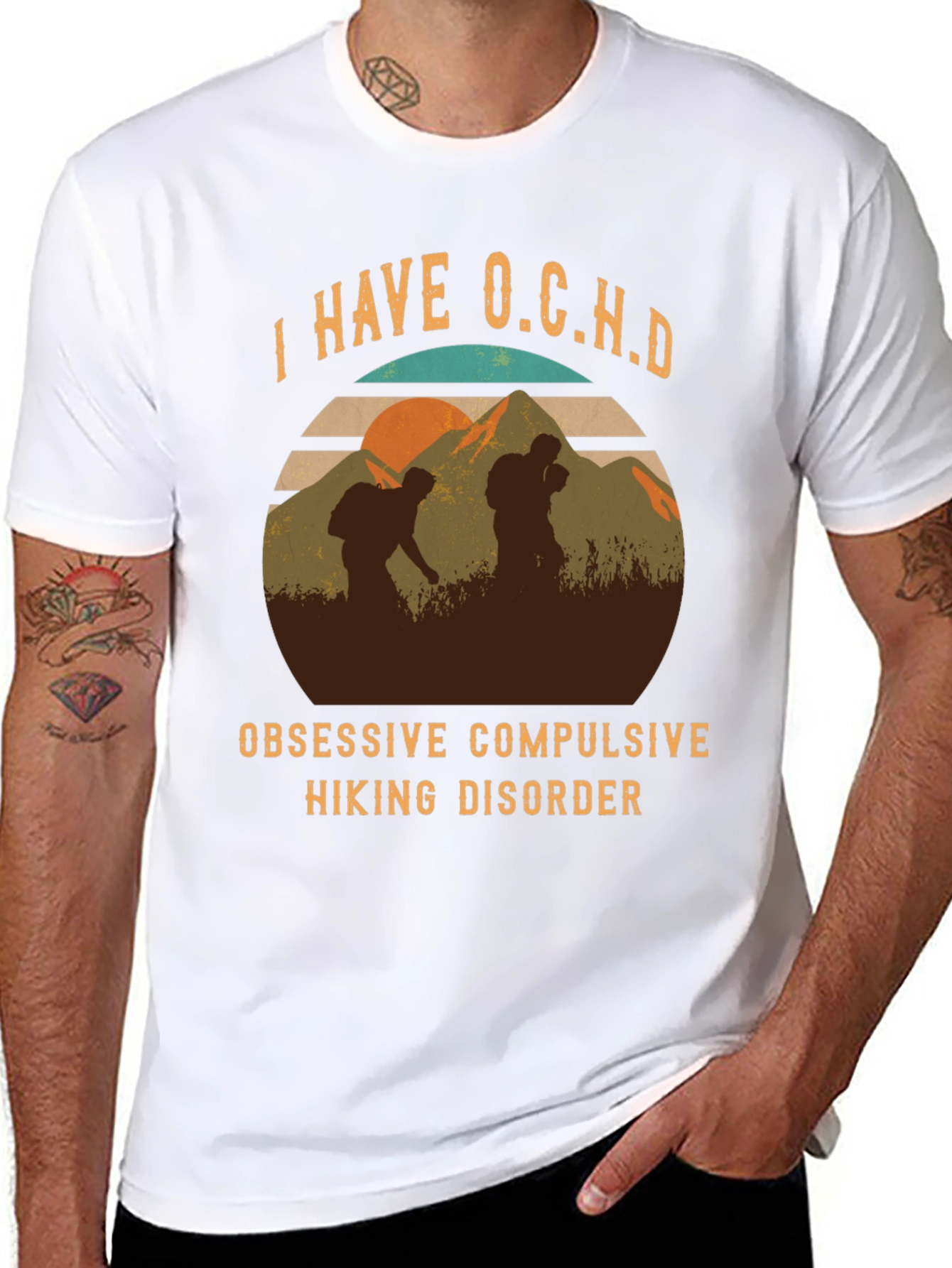 Hiking Disorder Graphic T-Shirt