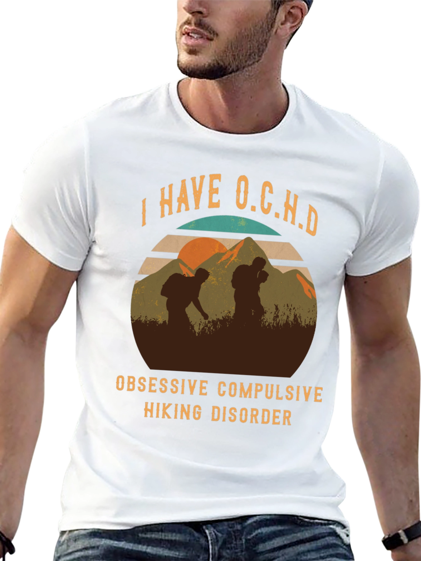 Hiking Disorder Graphic T-Shirt