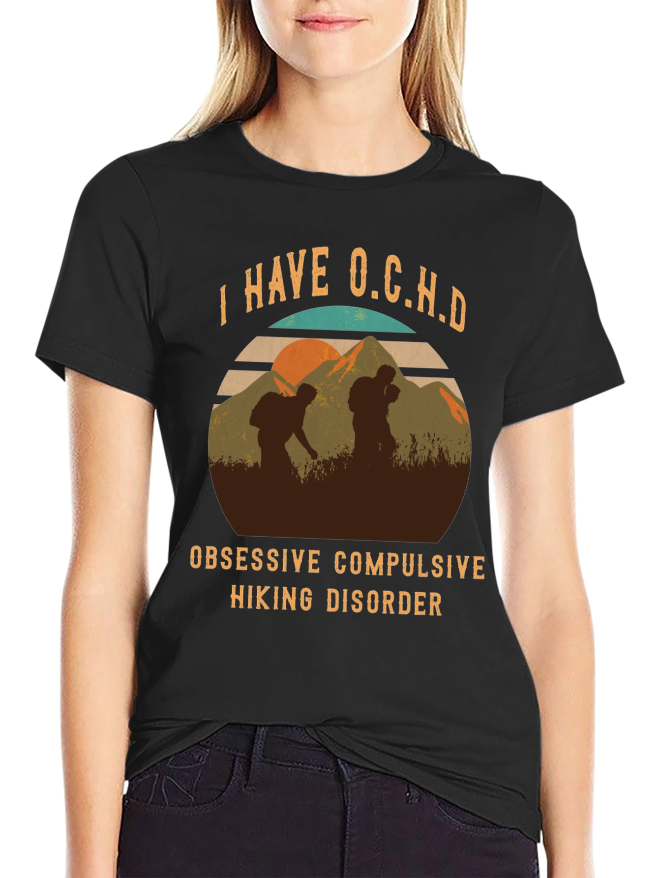 Hiking Disorder Graphic T-Shirt