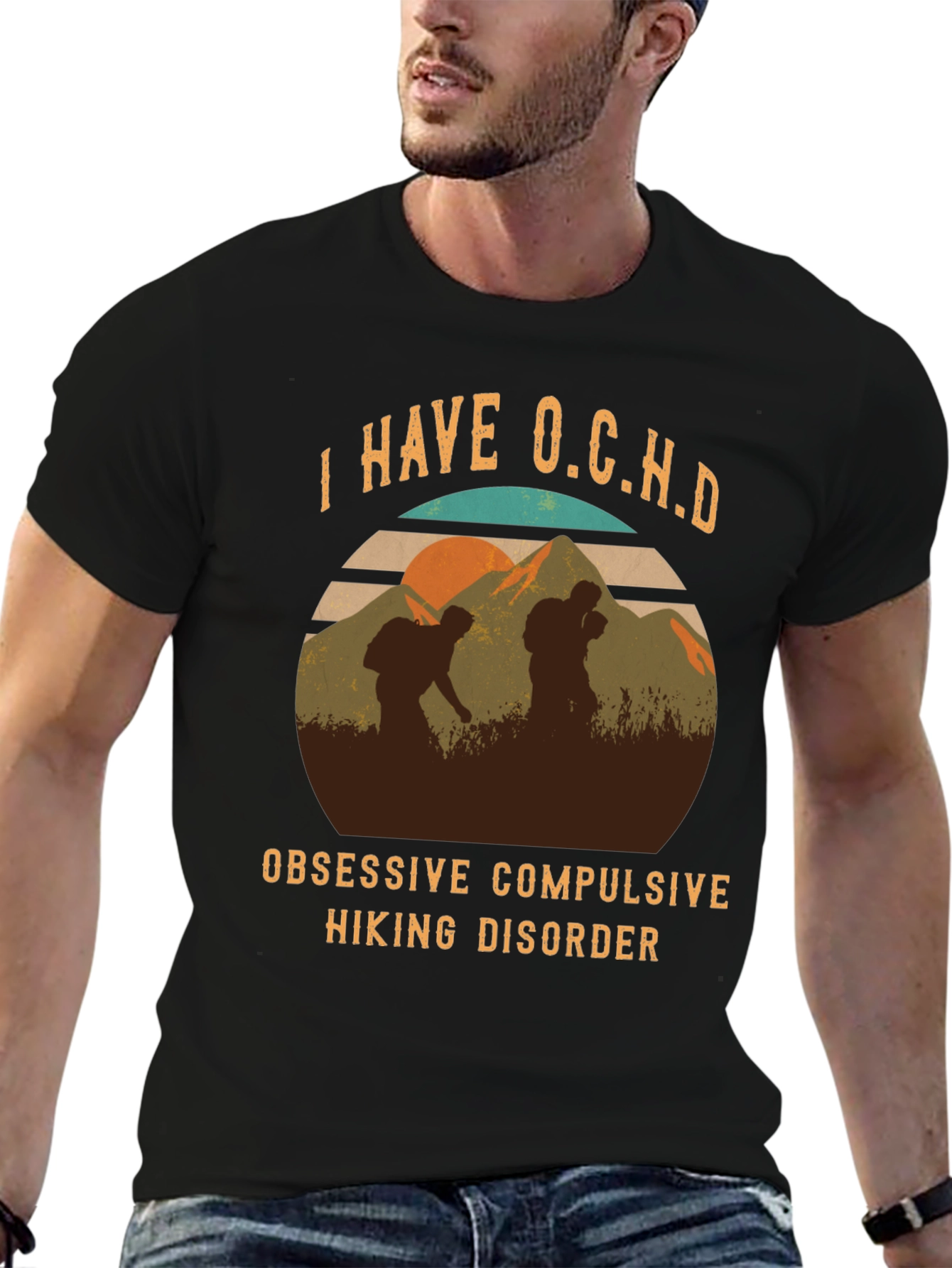 Hiking Disorder Graphic T-Shirt