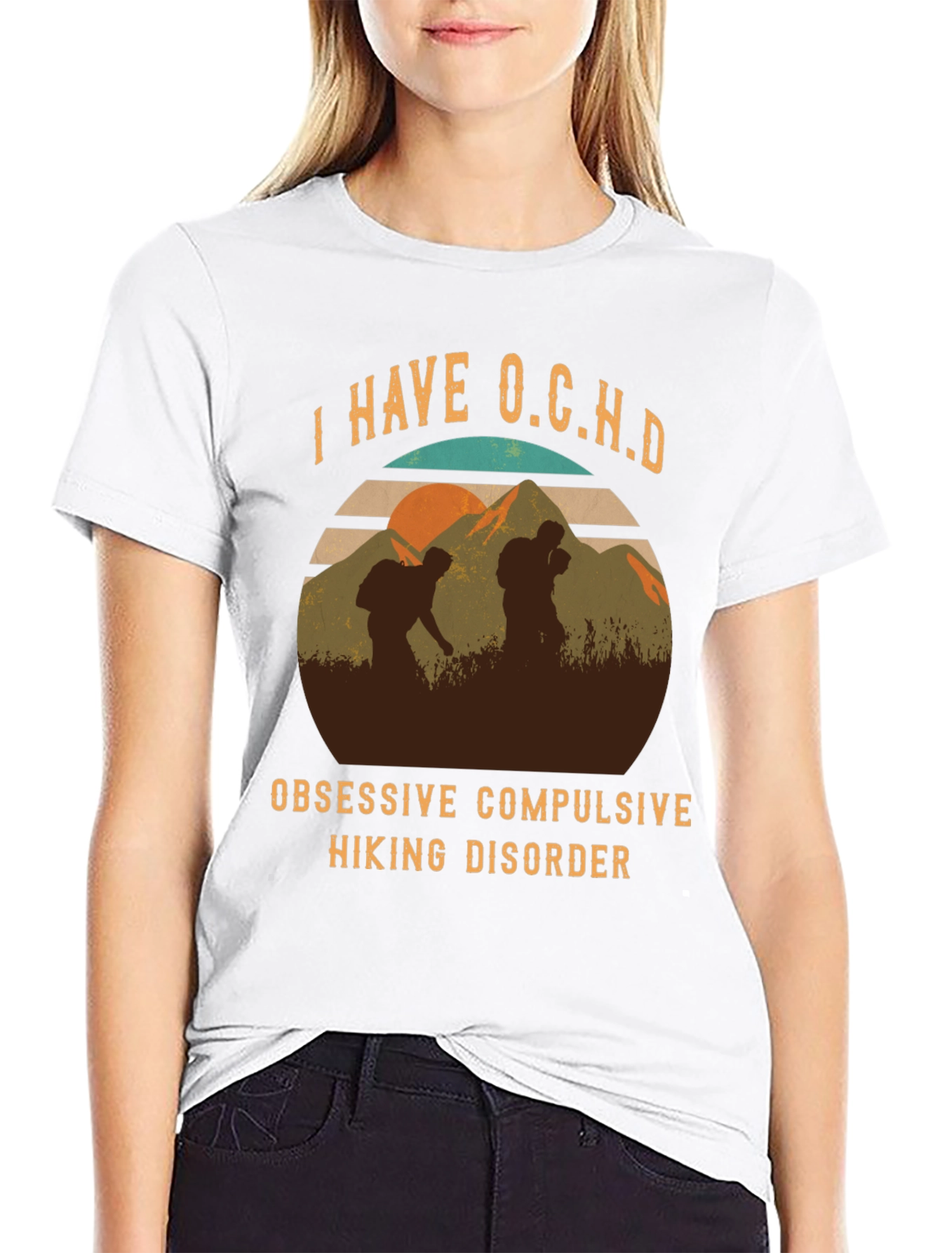 Hiking Disorder Graphic T-Shirt