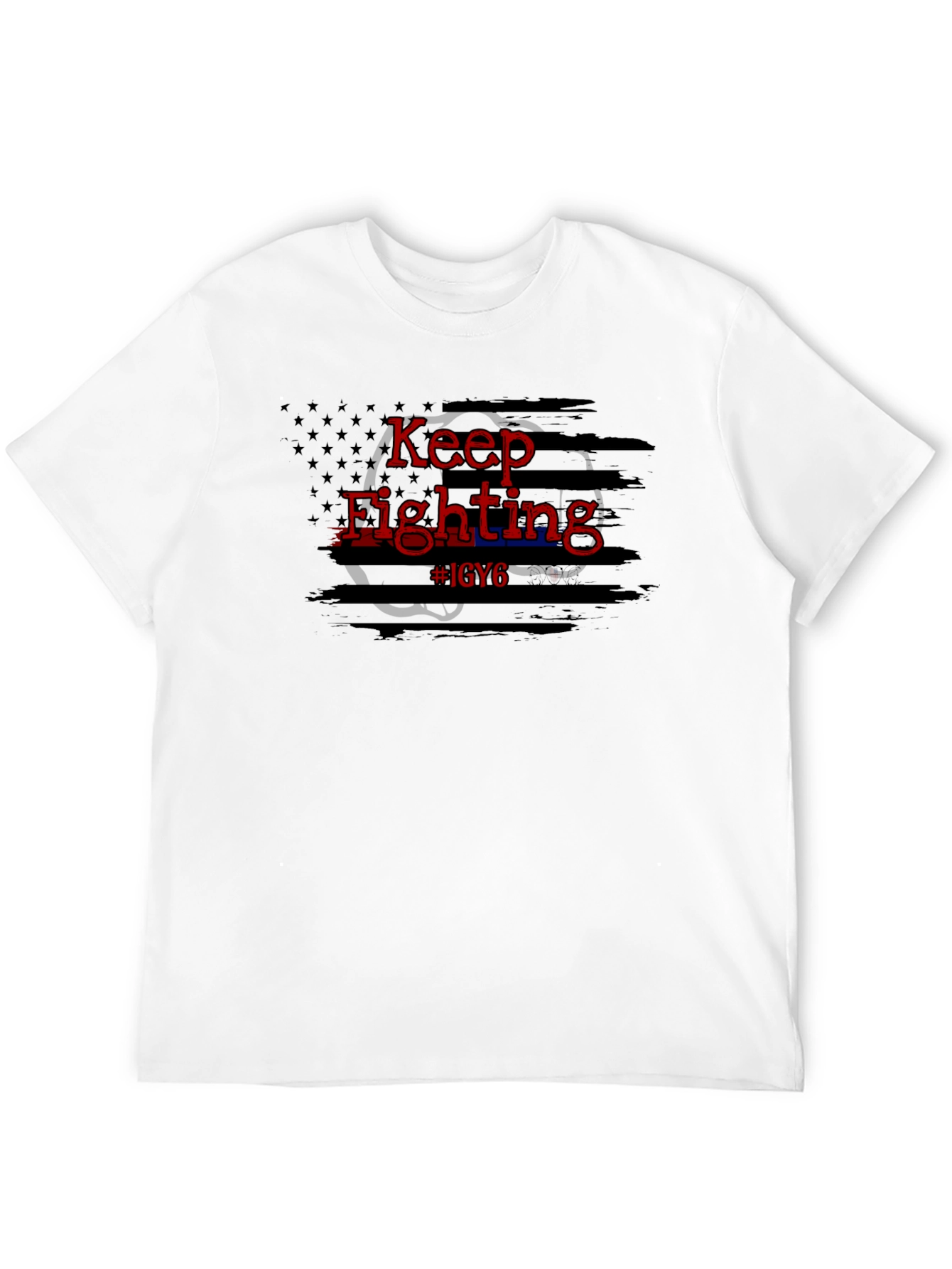 Keep Fighting T-Shirt - Patriotic Graphic Tee